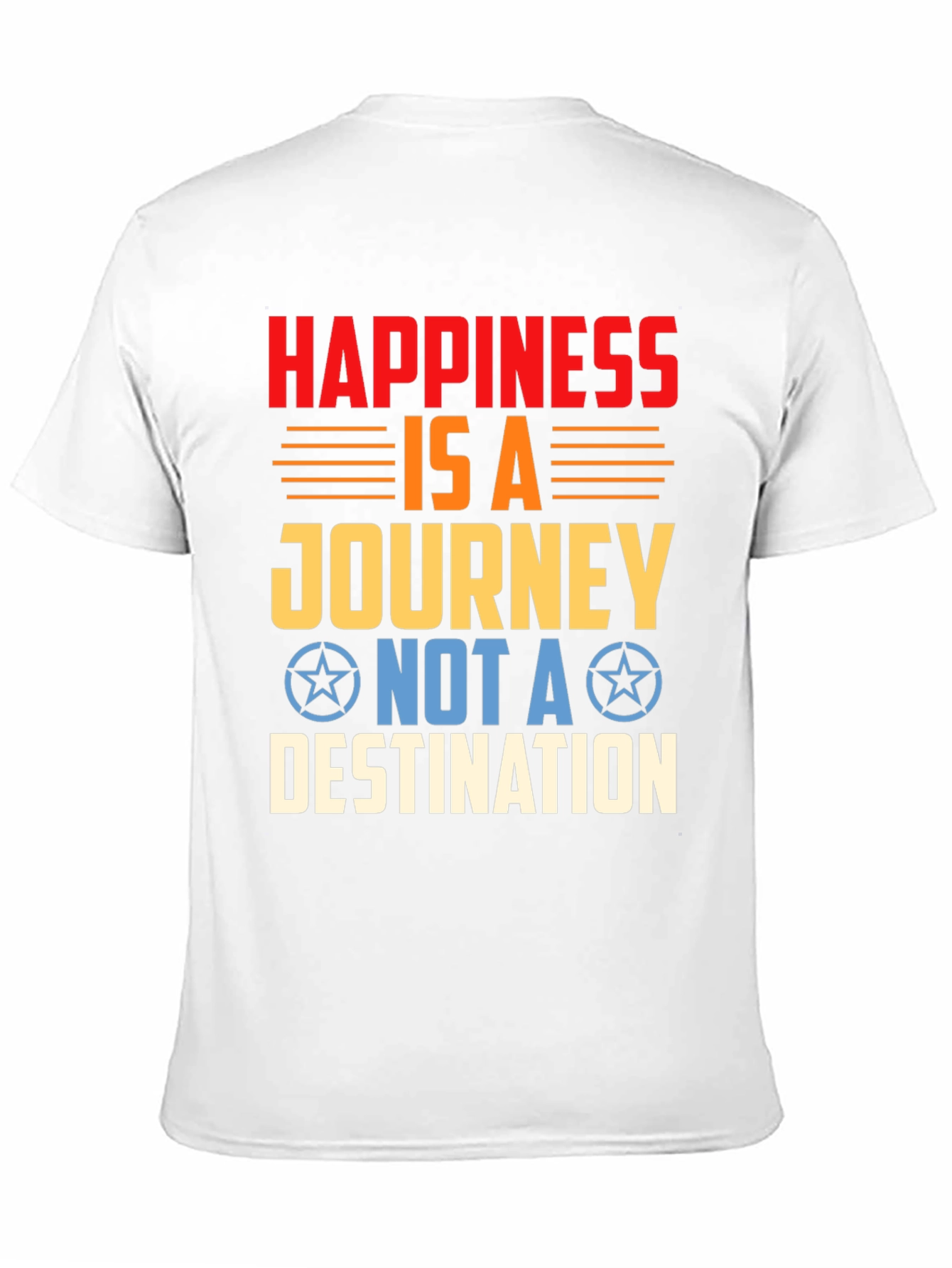 Happiness is a Journey Graphic T-Shirt