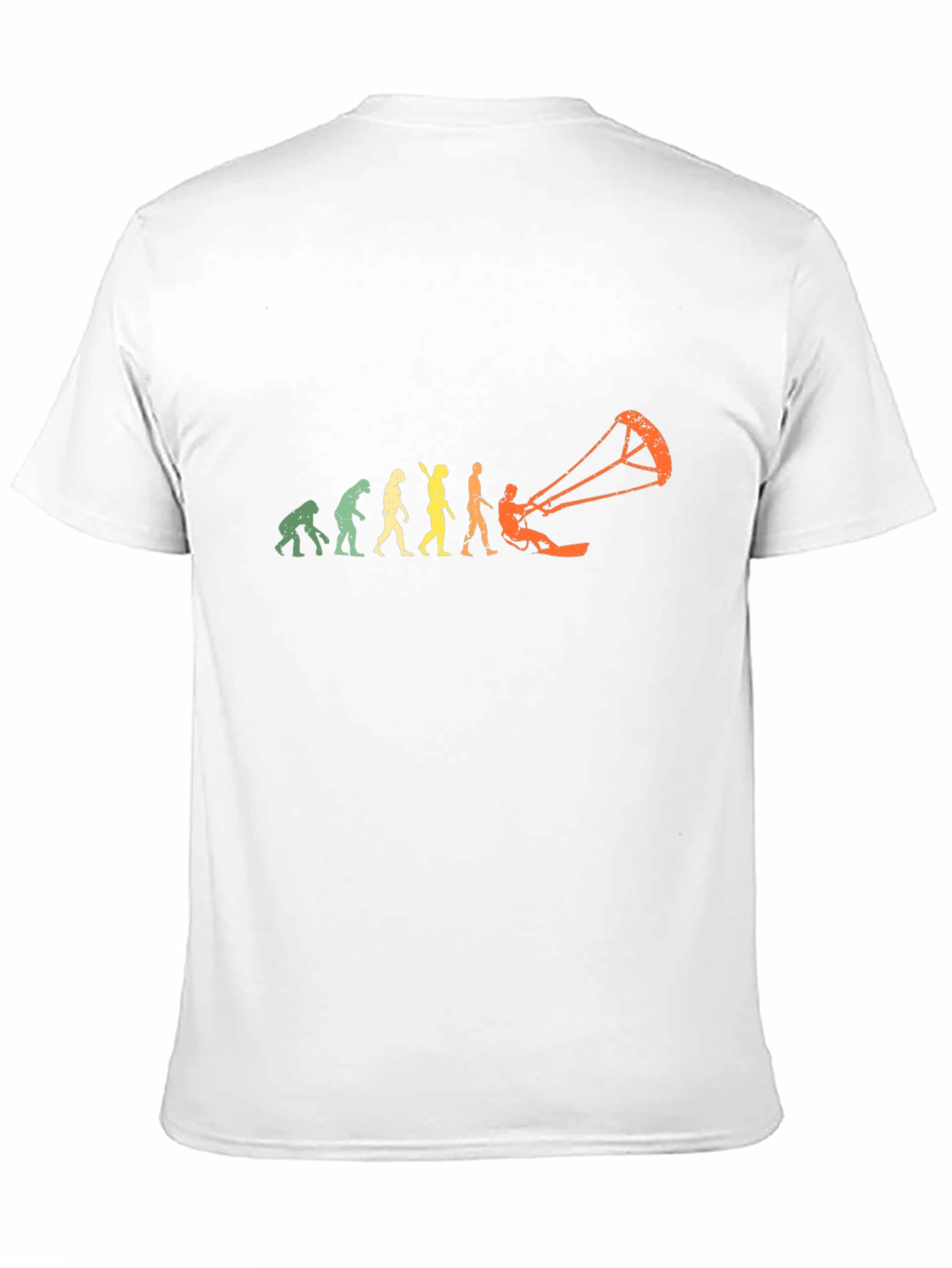 Evolution of Kiteboarding Black T-Shirt