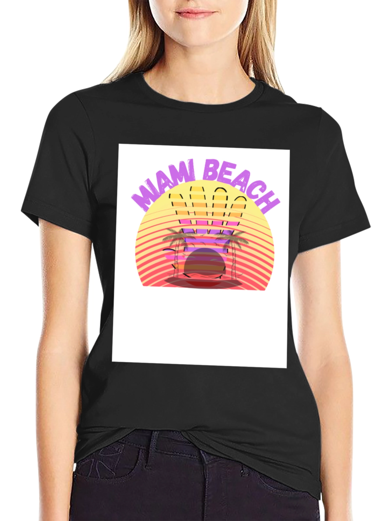 Miami Beach Graphic T-Shirt