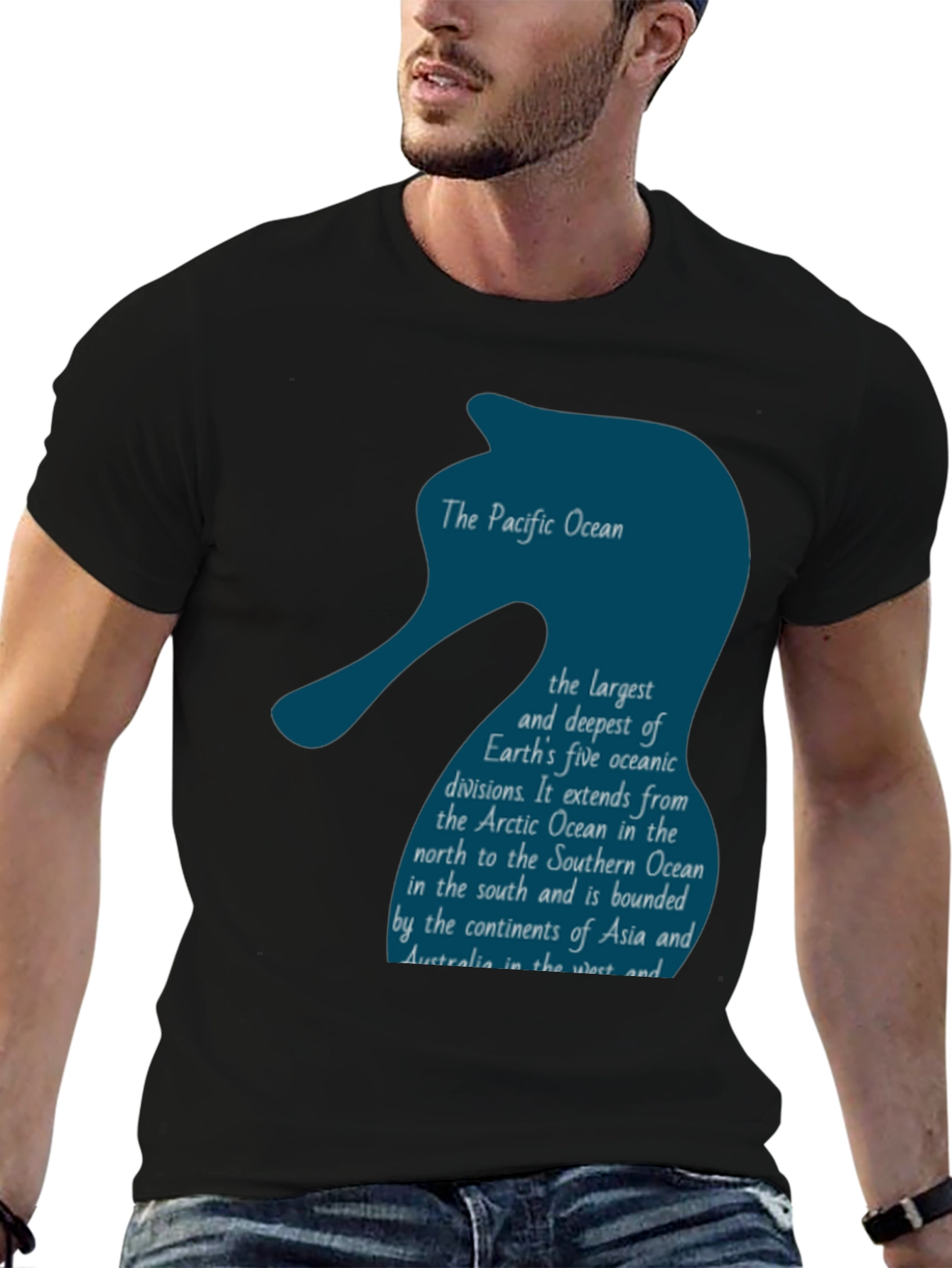 Pacific Ocean T-Shirt - Oceanography Geography Tee
