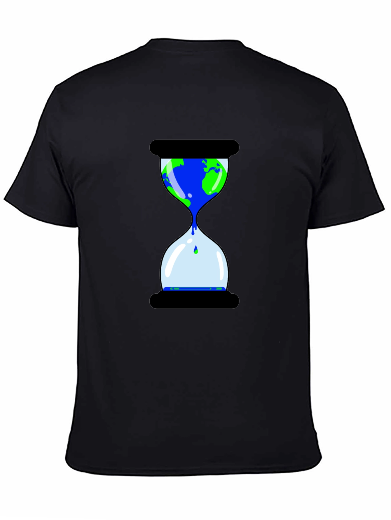 Earth Hourglass Graphic Tee - Save the Planet