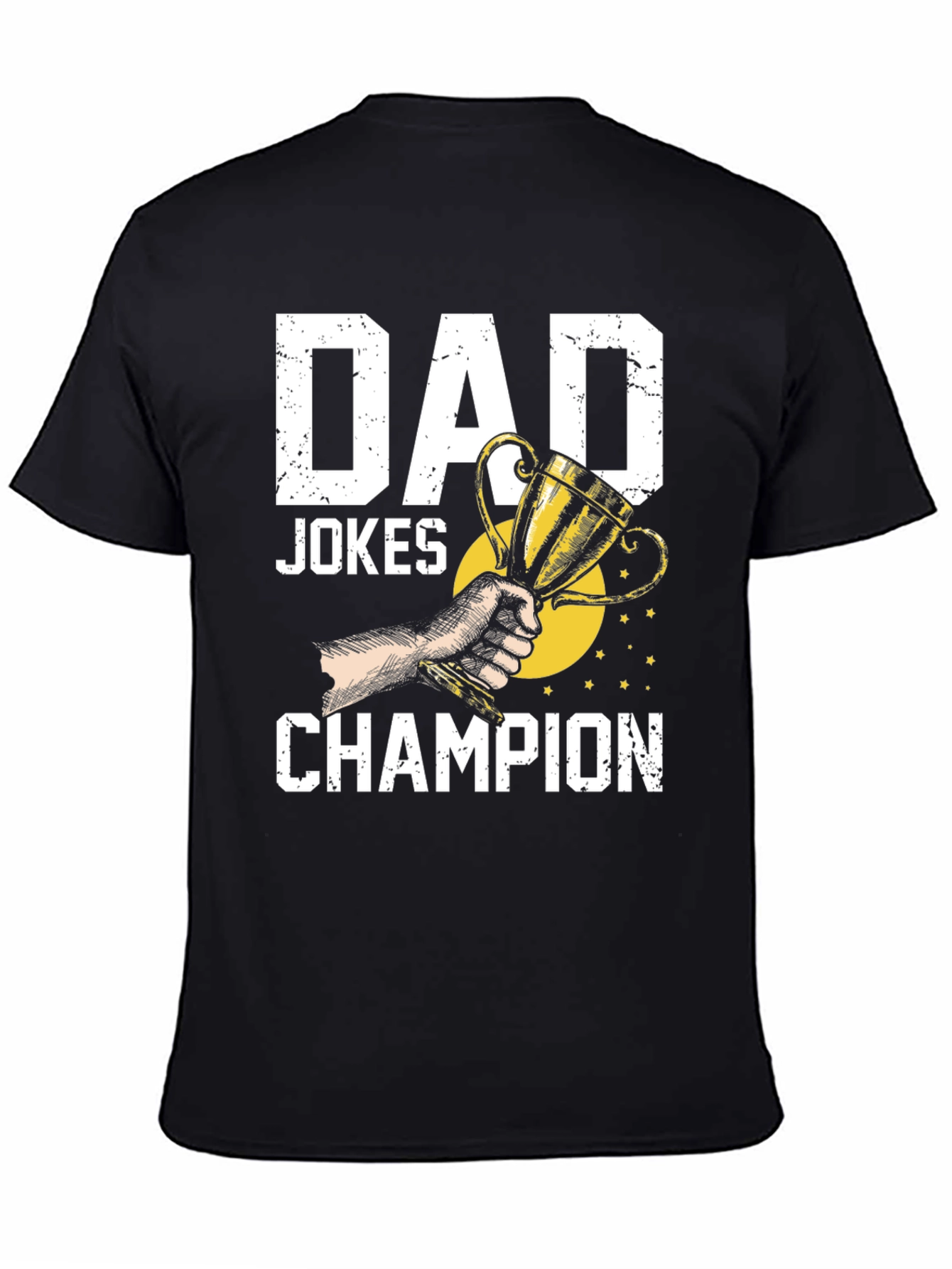 Dad Jokes Champion Graphic T-Shirt