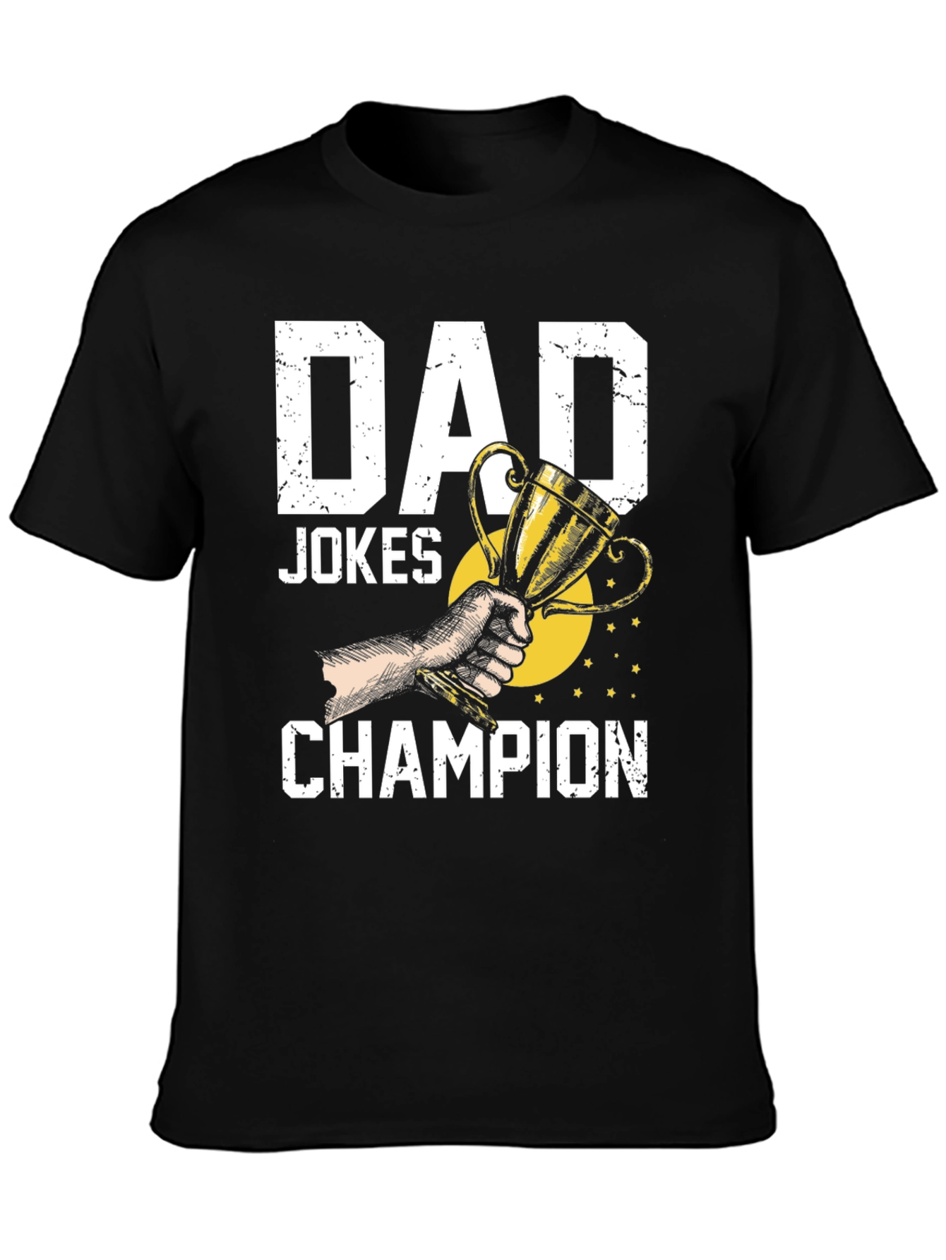 Dad Jokes Champion Graphic T-Shirt