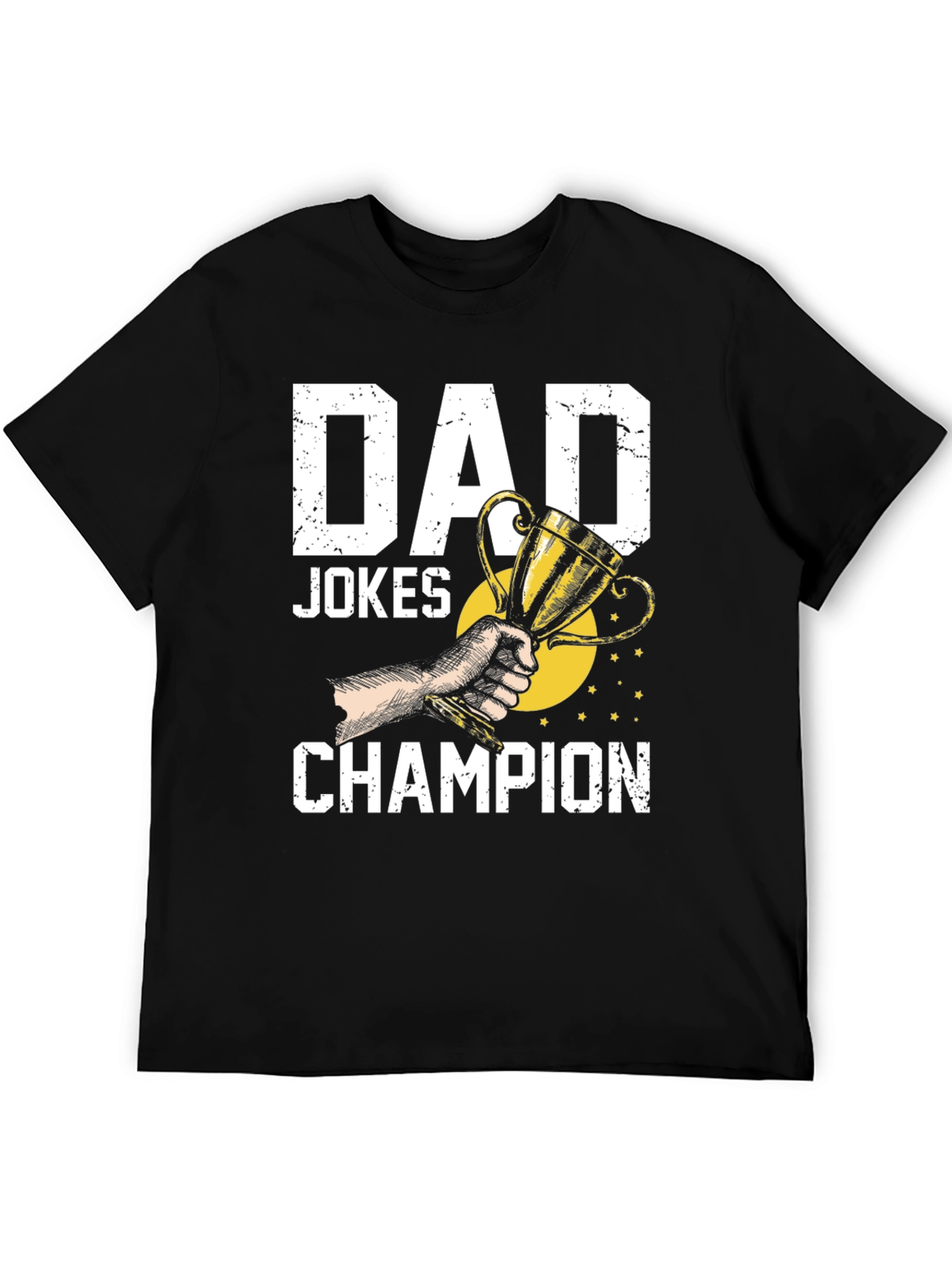 Dad Jokes Champion Graphic T-Shirt