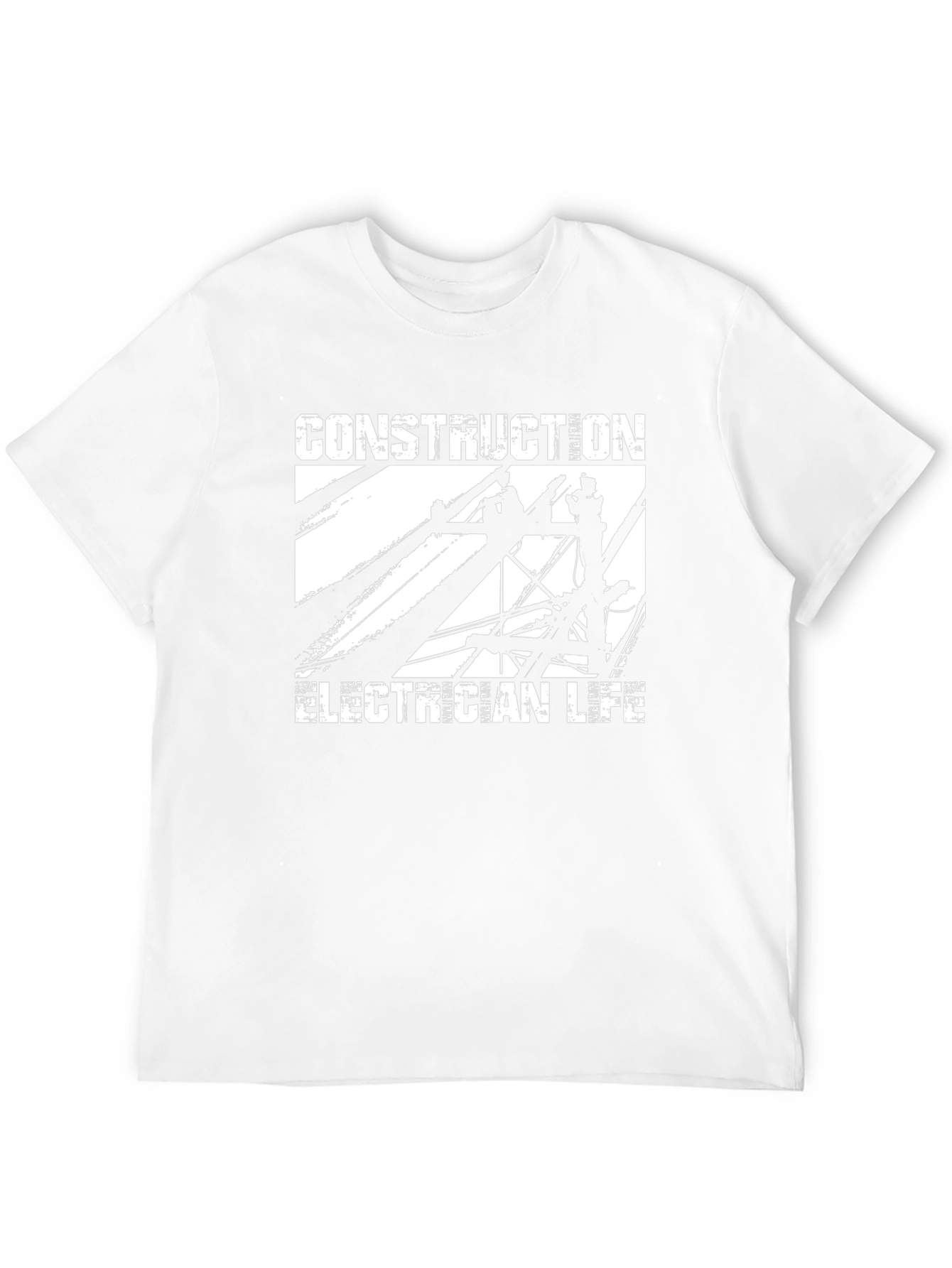 Construction Electrician Life Graphic T-Shirt