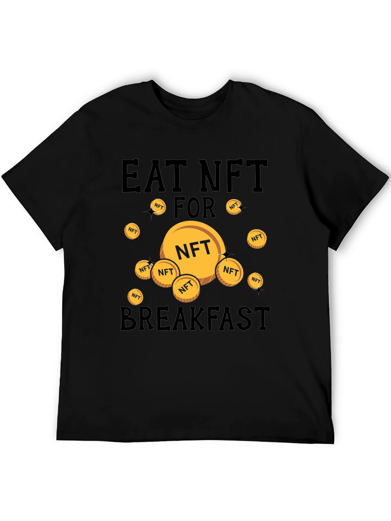 Eat NFT for Breakfast Graphic T-Shirt