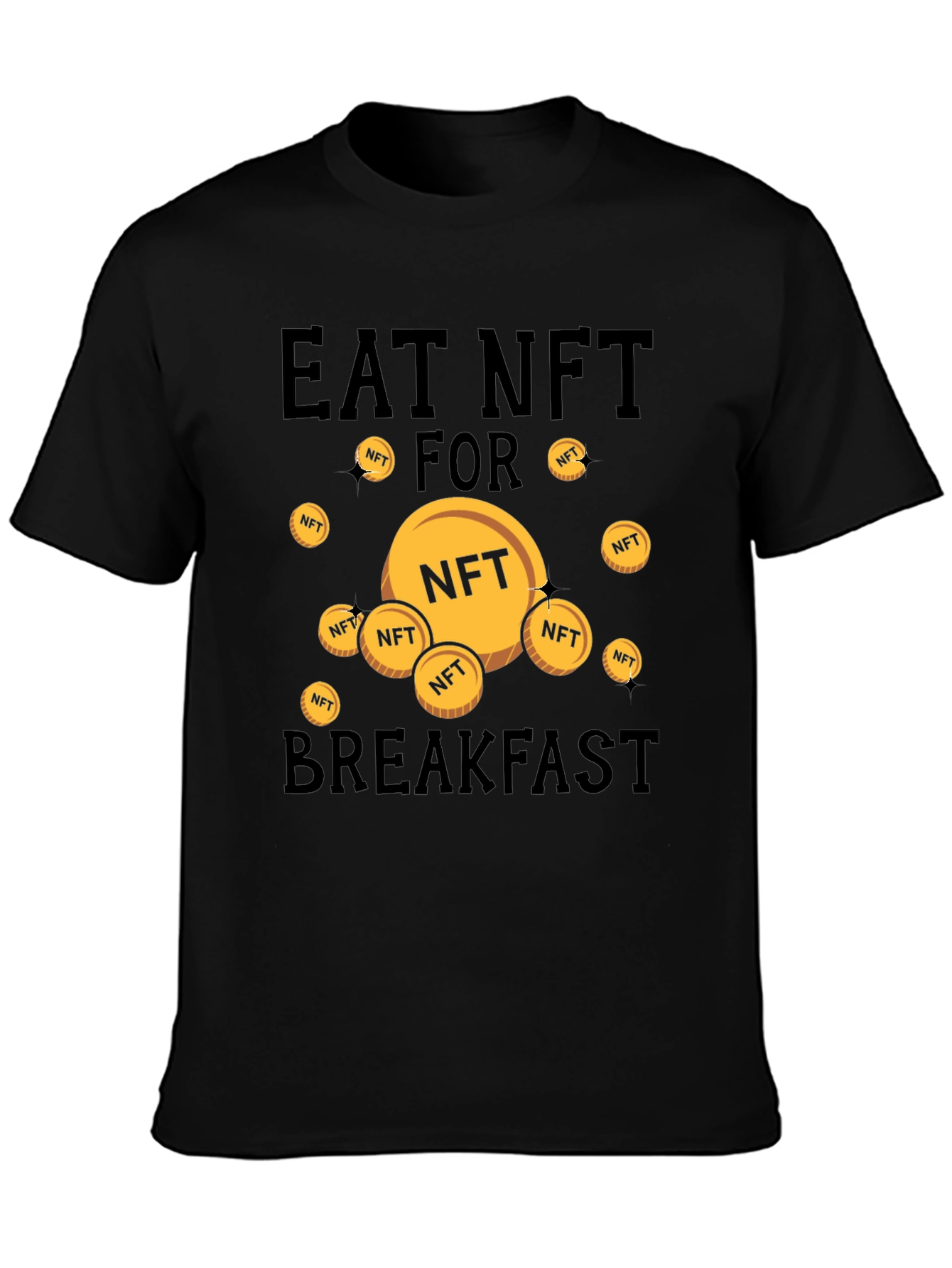 Eat NFT for Breakfast Graphic T-Shirt