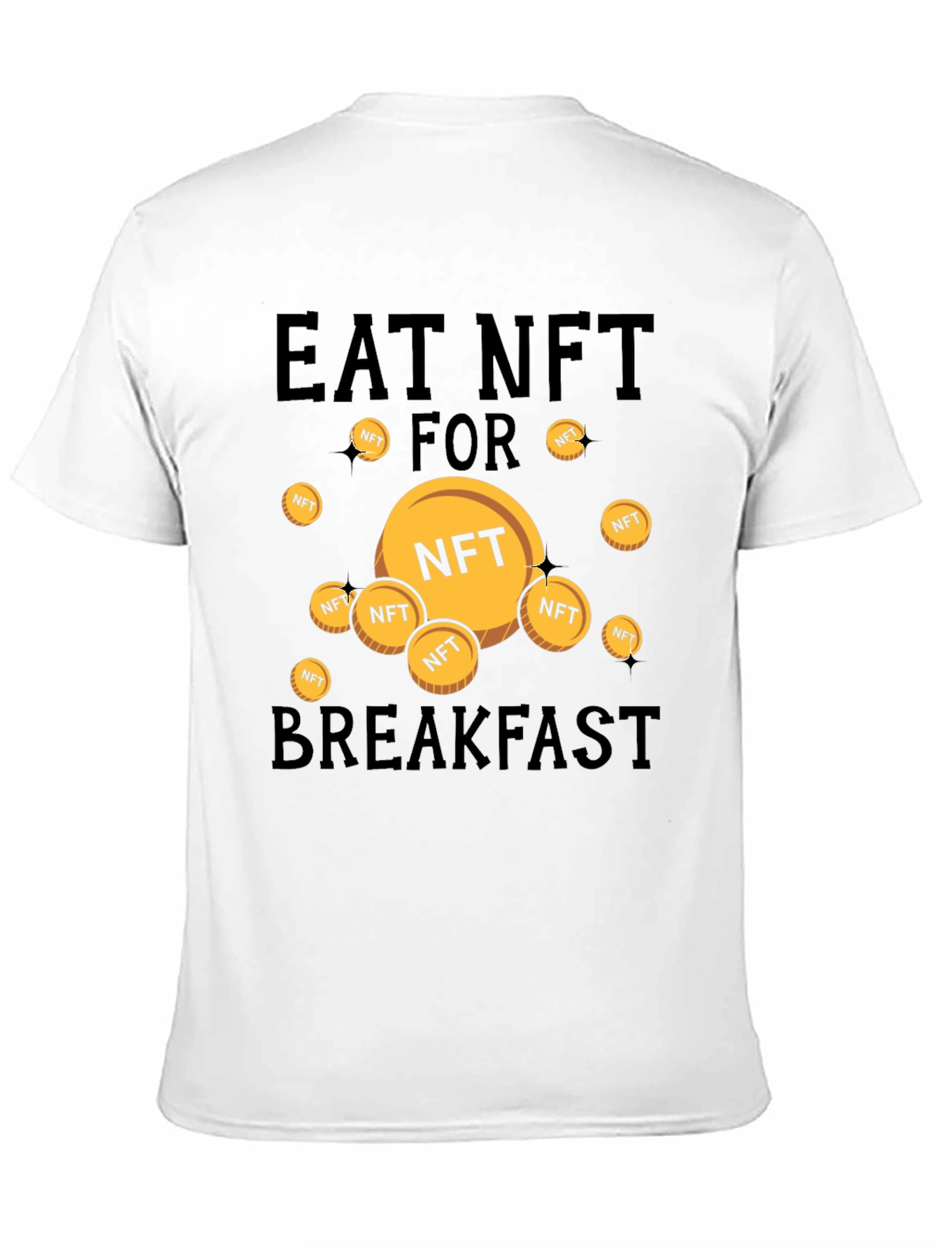 Eat NFT for Breakfast Graphic T-Shirt