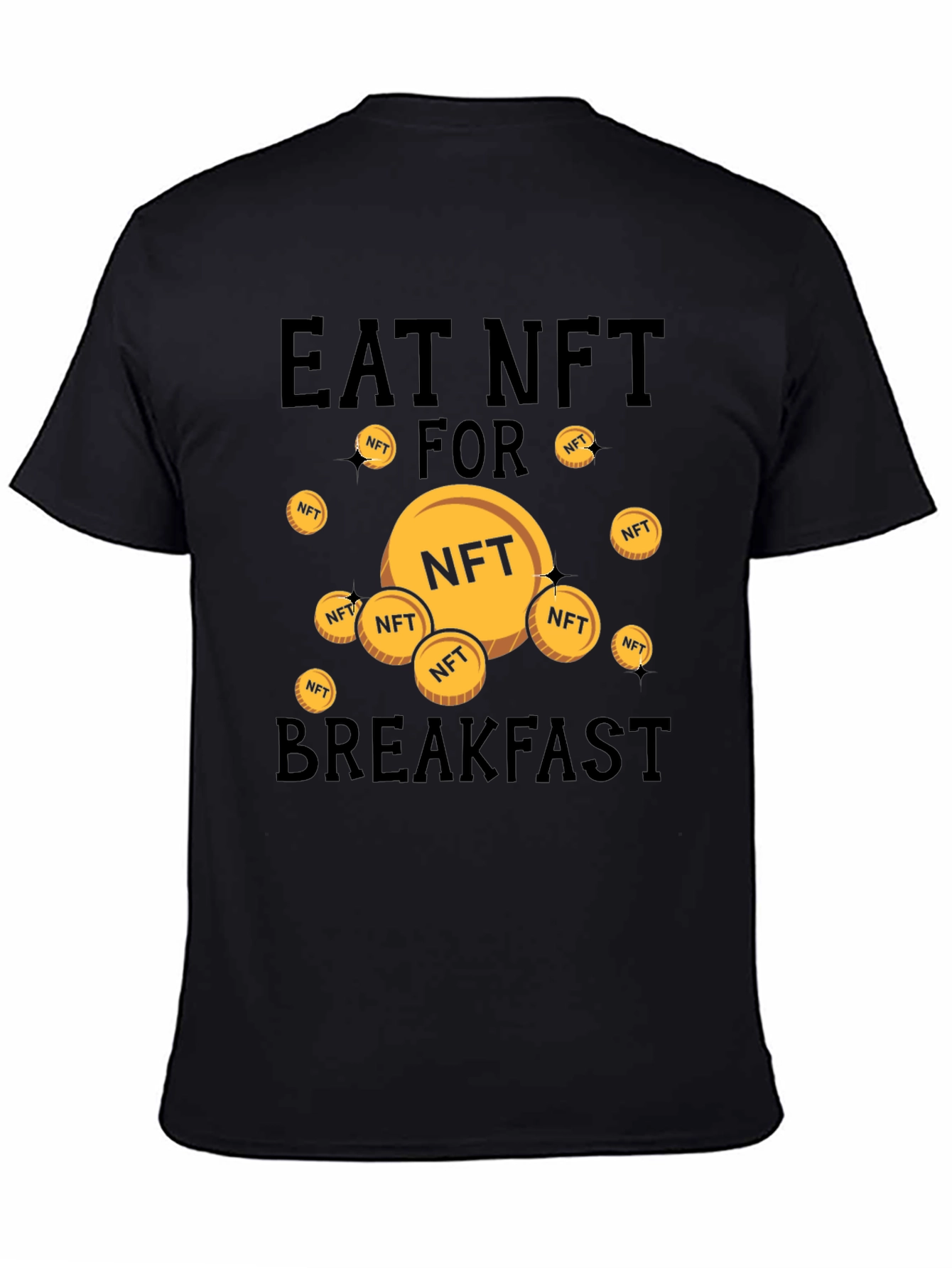 Eat NFT for Breakfast Graphic T-Shirt