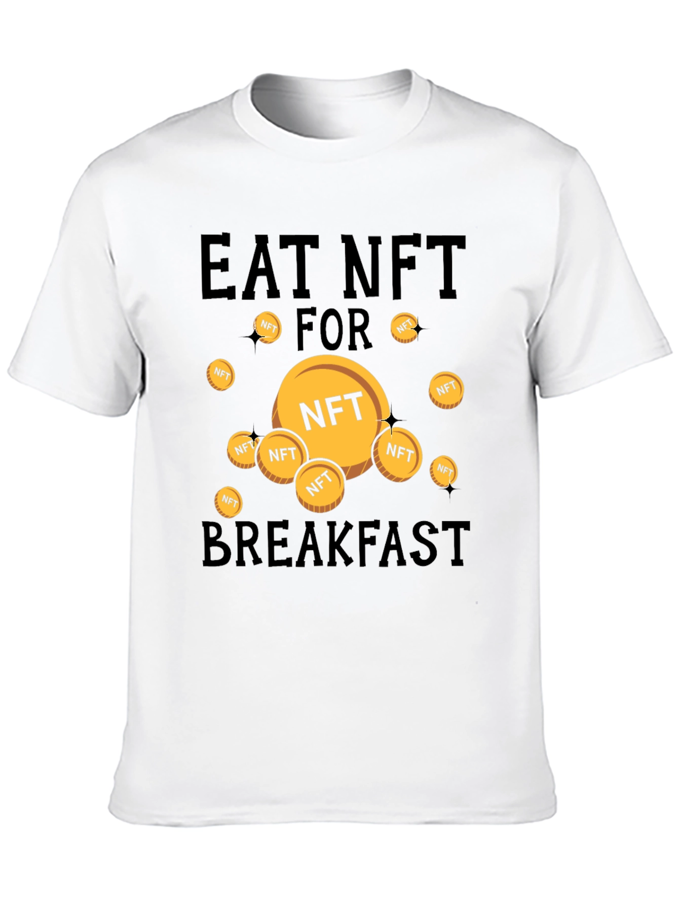 Eat NFT for Breakfast Graphic T-Shirt