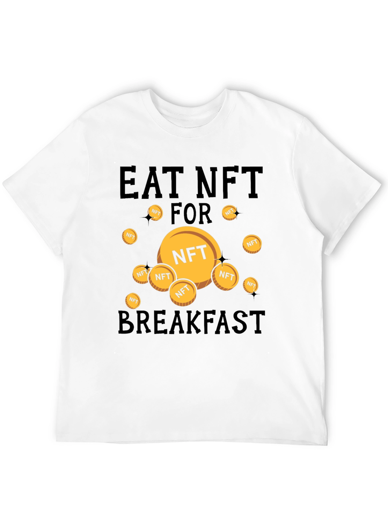 Eat NFT for Breakfast Graphic T-Shirt