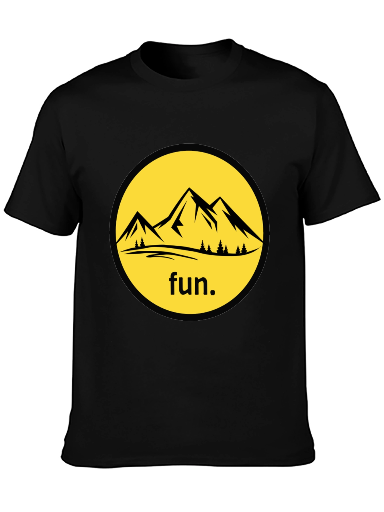 Fun Mountain Graphic T-Shirt