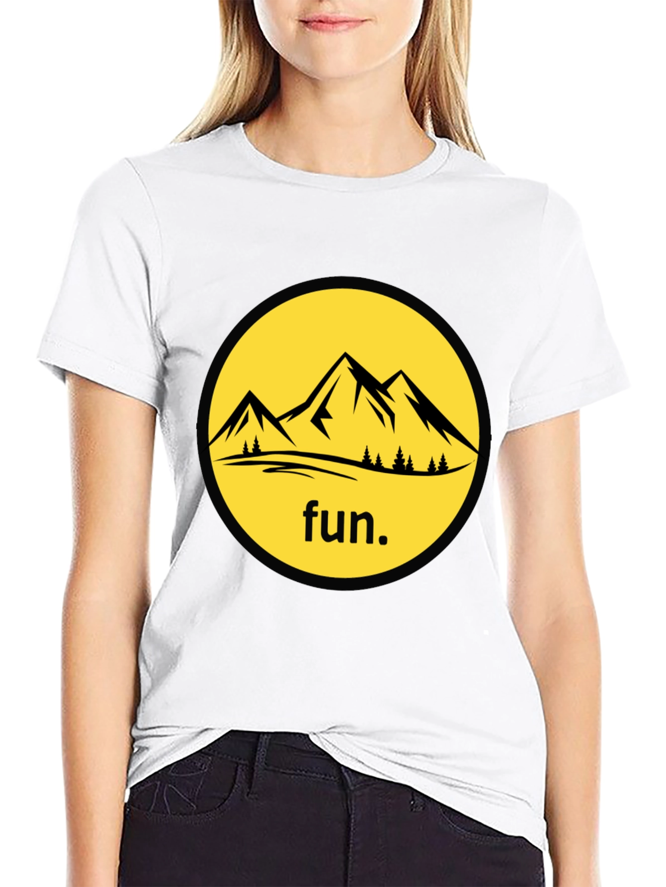 Fun Mountain Graphic T-Shirt