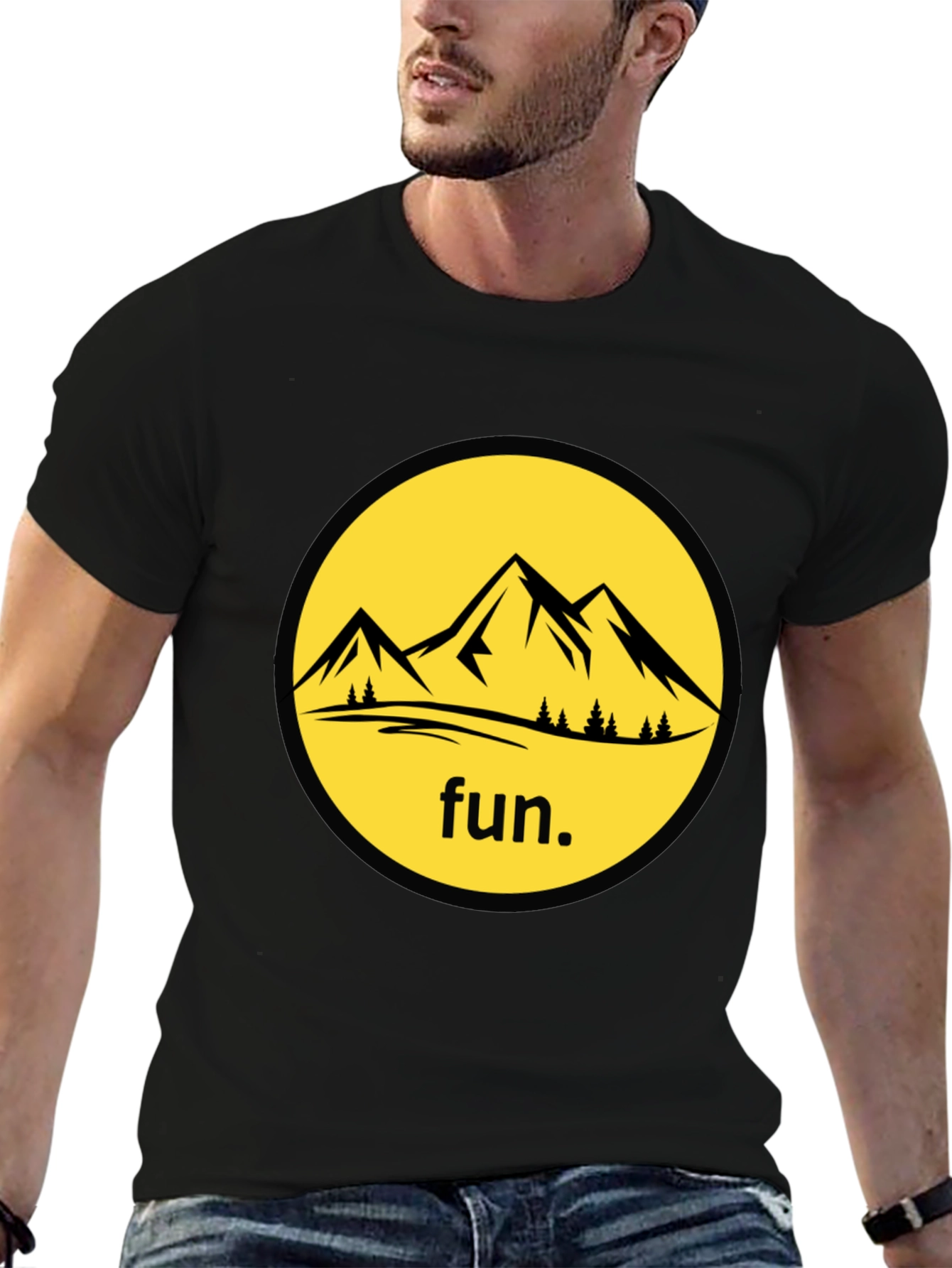 Fun Mountain Graphic T-Shirt