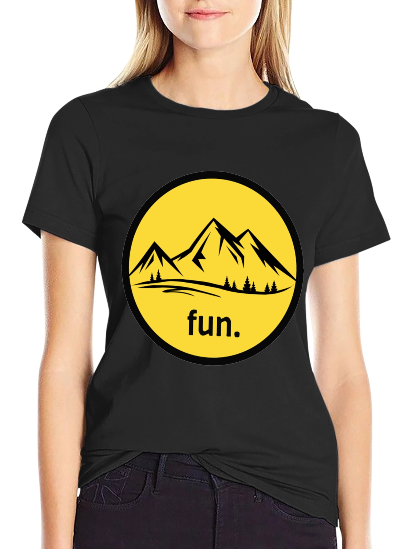 Fun Mountain Graphic T-Shirt