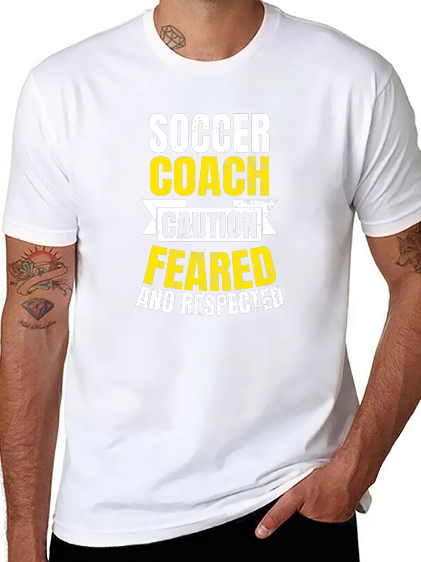 Soccer Coach T-Shirt: Feared and Respected
