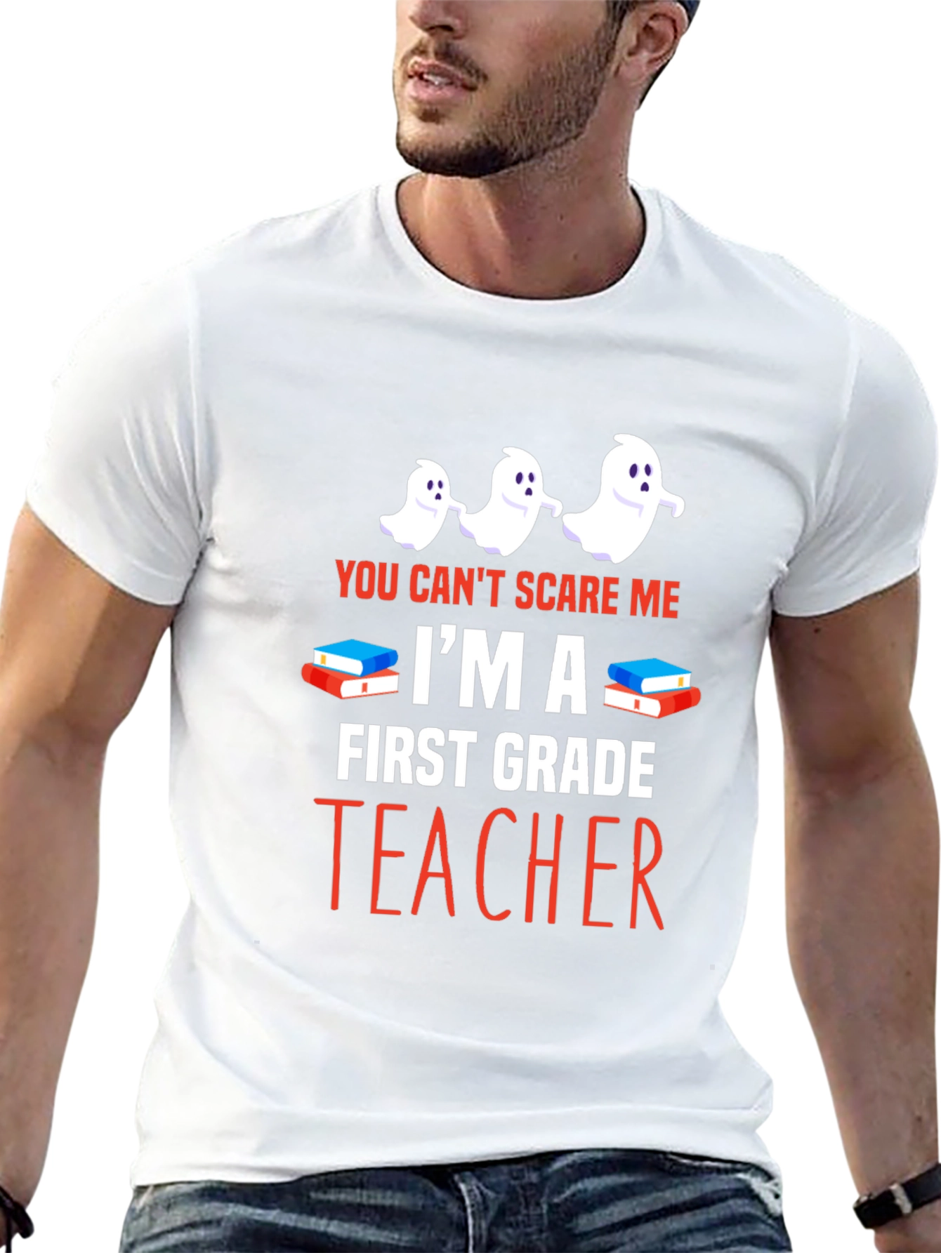 First Grade Teacher Halloween T-Shirt