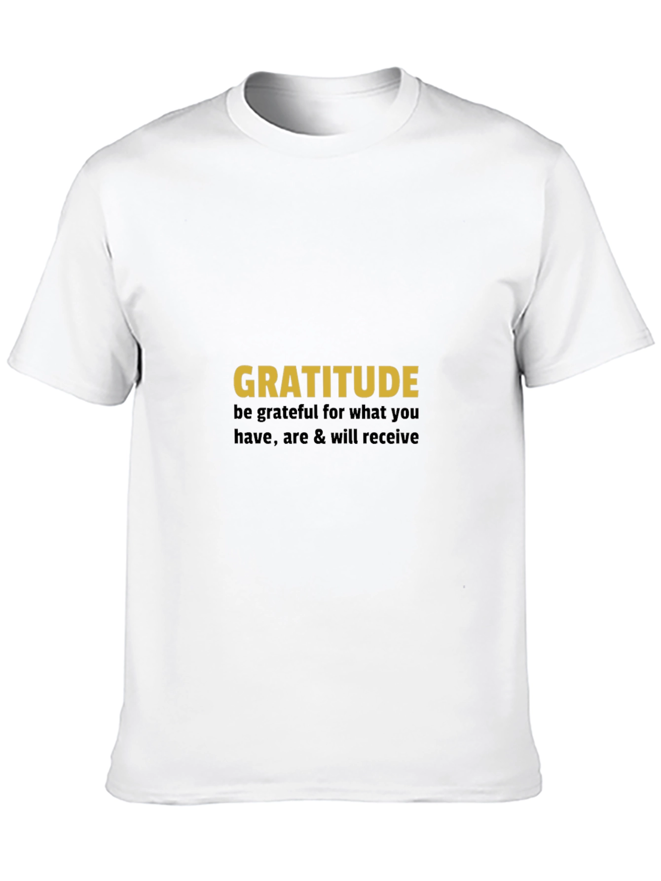 Gratitude Graphic Tee - Be Grateful T-Shirt