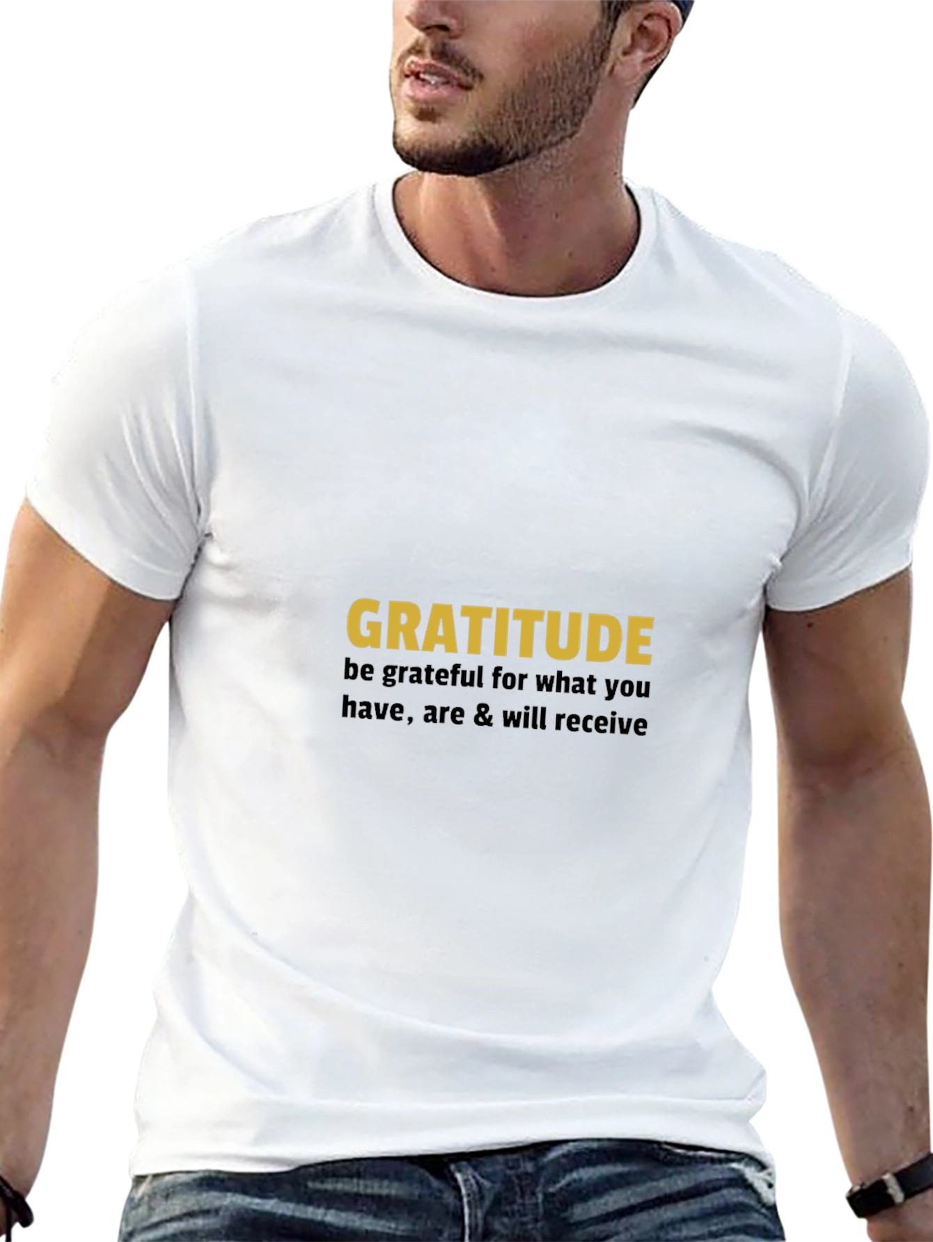 Gratitude Graphic Tee - Be Grateful T-Shirt