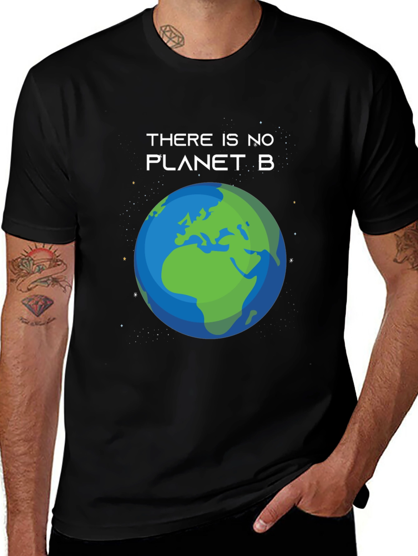 There is No Planet B Earth Graphic T-Shirt