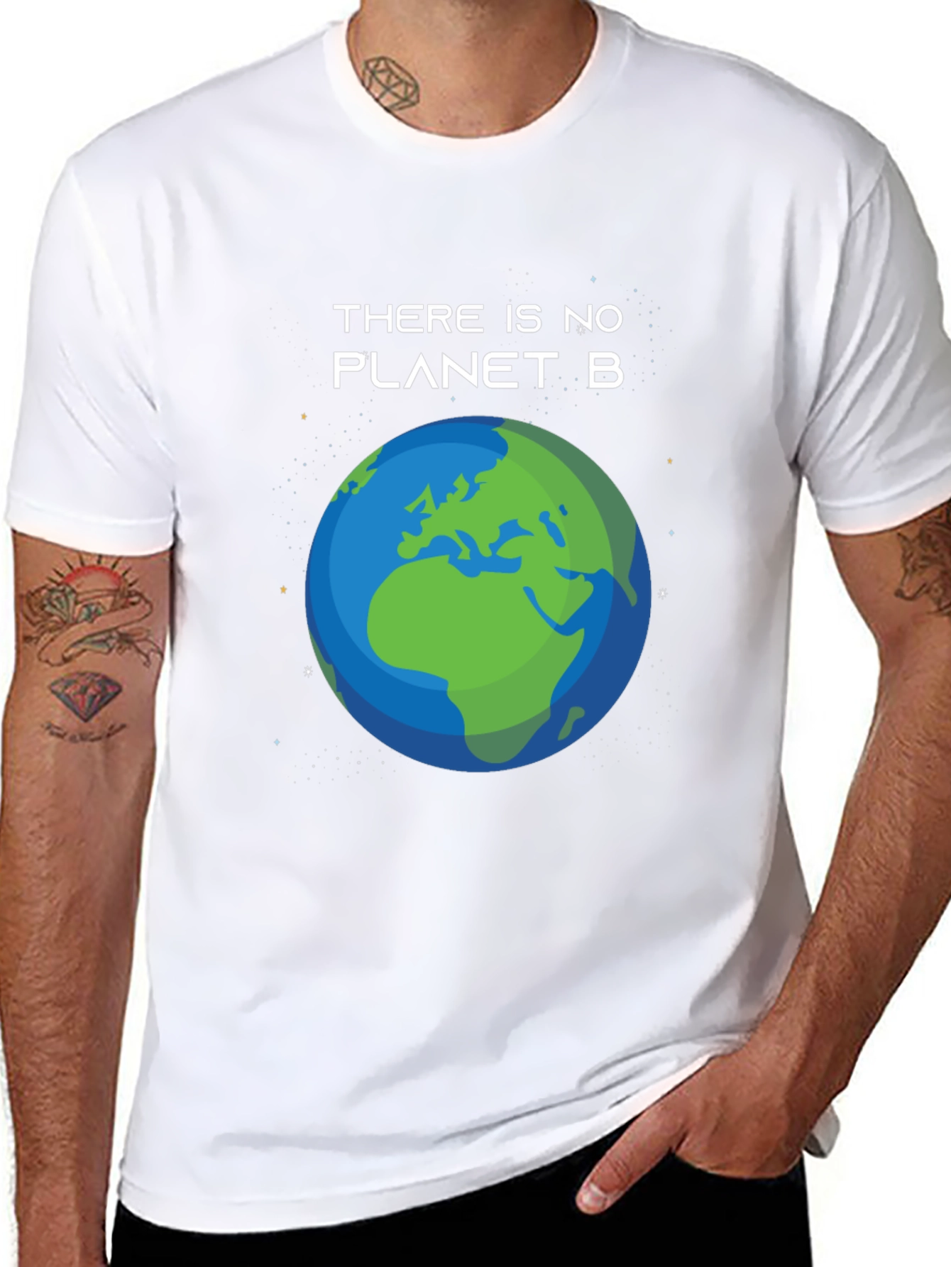 There is No Planet B Earth Graphic T-Shirt