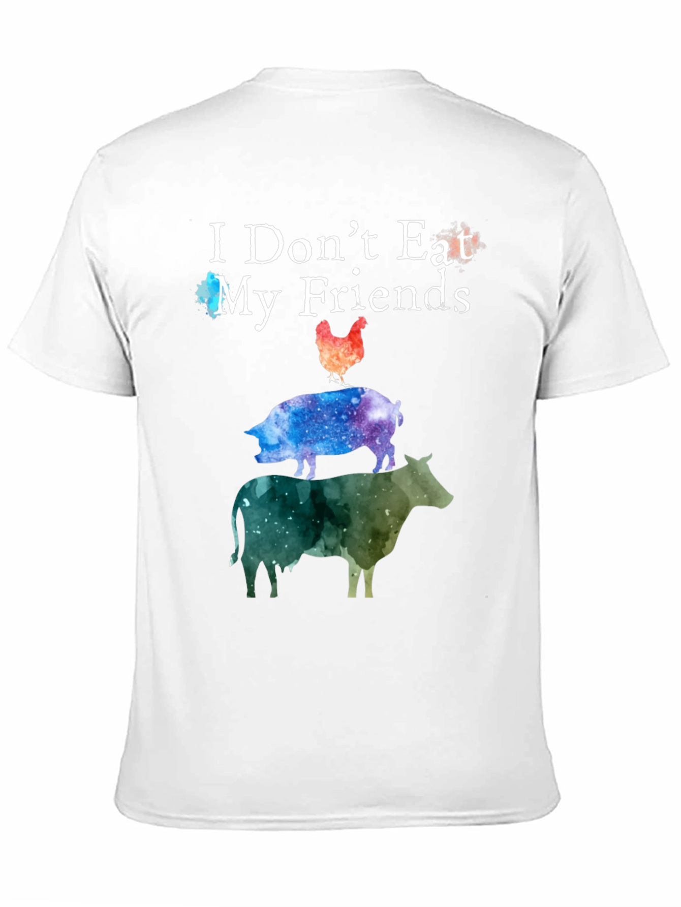 Vegan T-Shirt - I Dont Eat My Friends