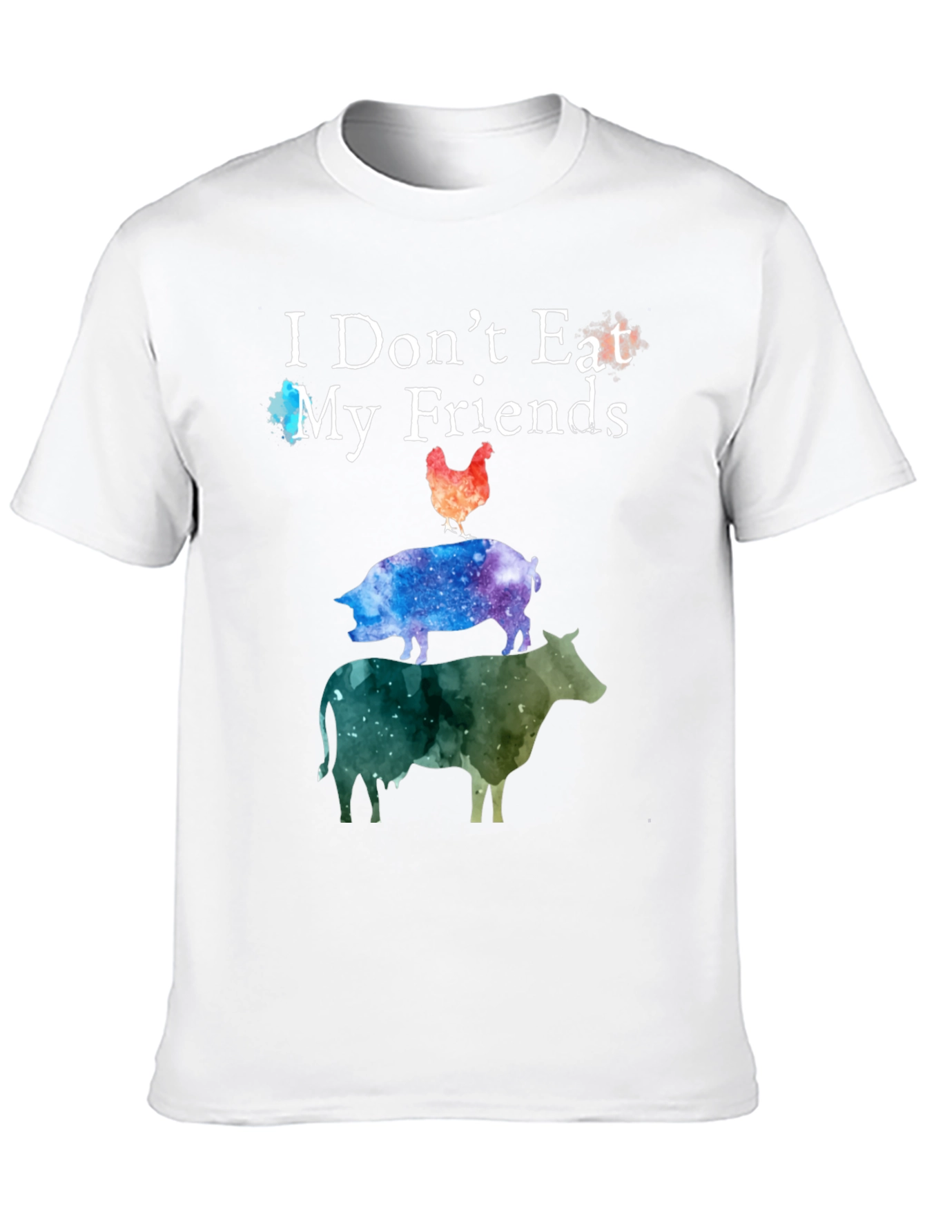 Vegan T-Shirt - I Dont Eat My Friends