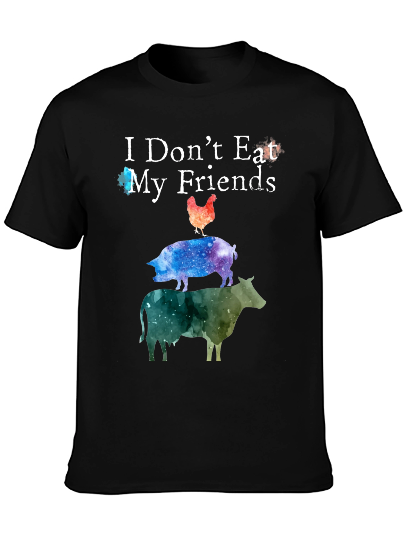 Vegan T-Shirt - I Dont Eat My Friends