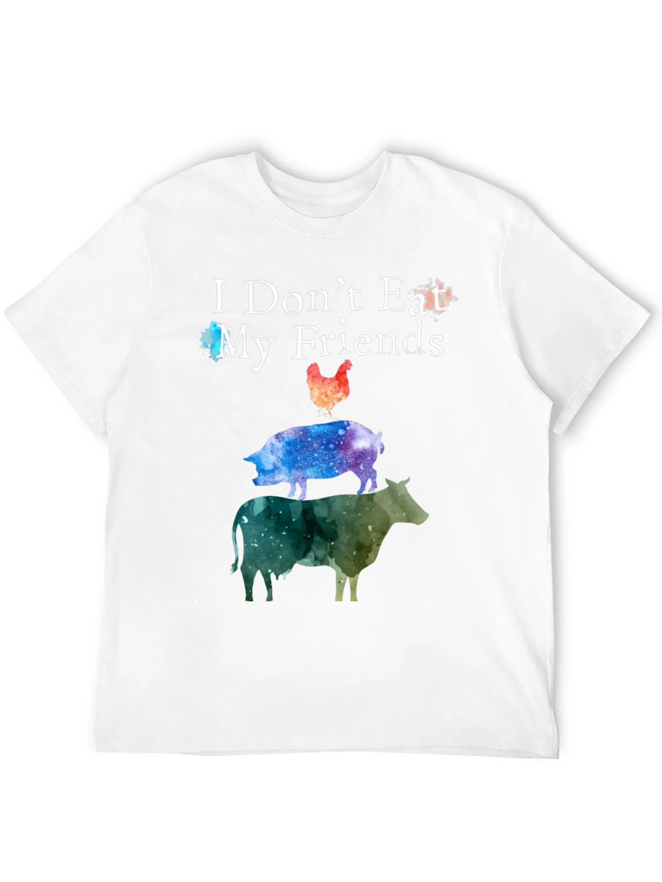 Vegan T-Shirt - I Dont Eat My Friends