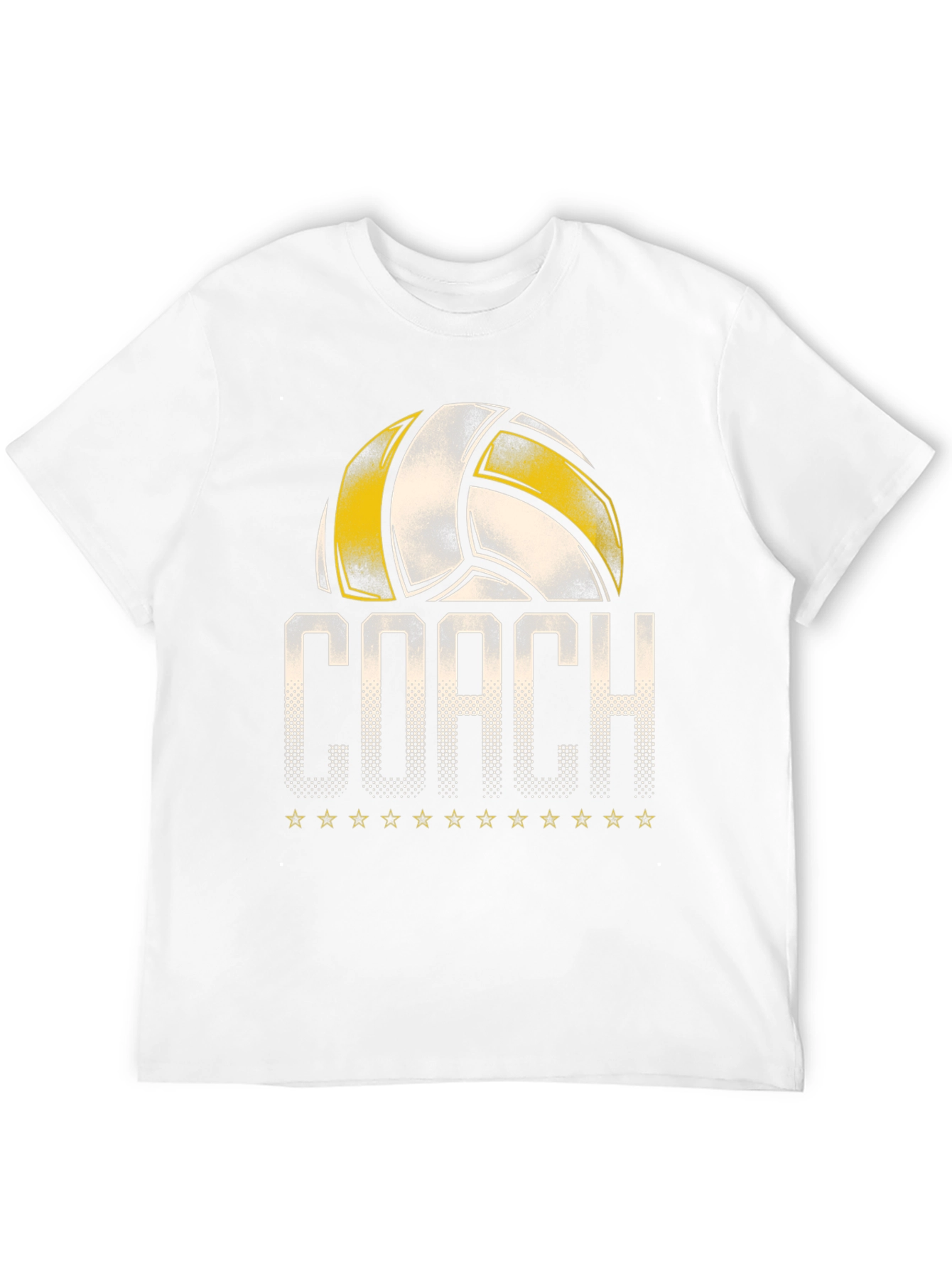 Volleyball Coach Graphic T-Shirt