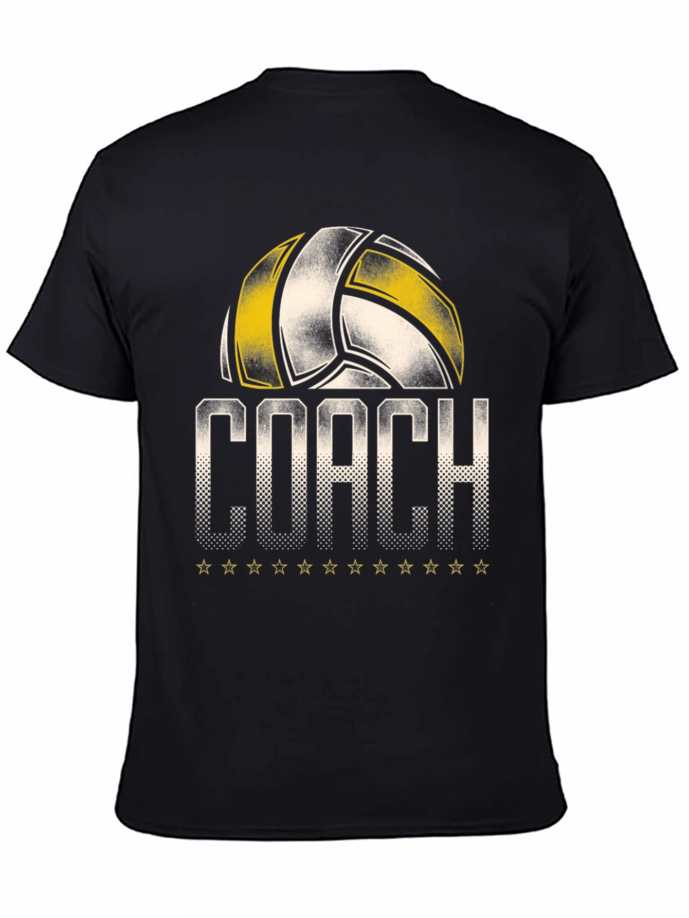 Volleyball Coach Graphic T-Shirt