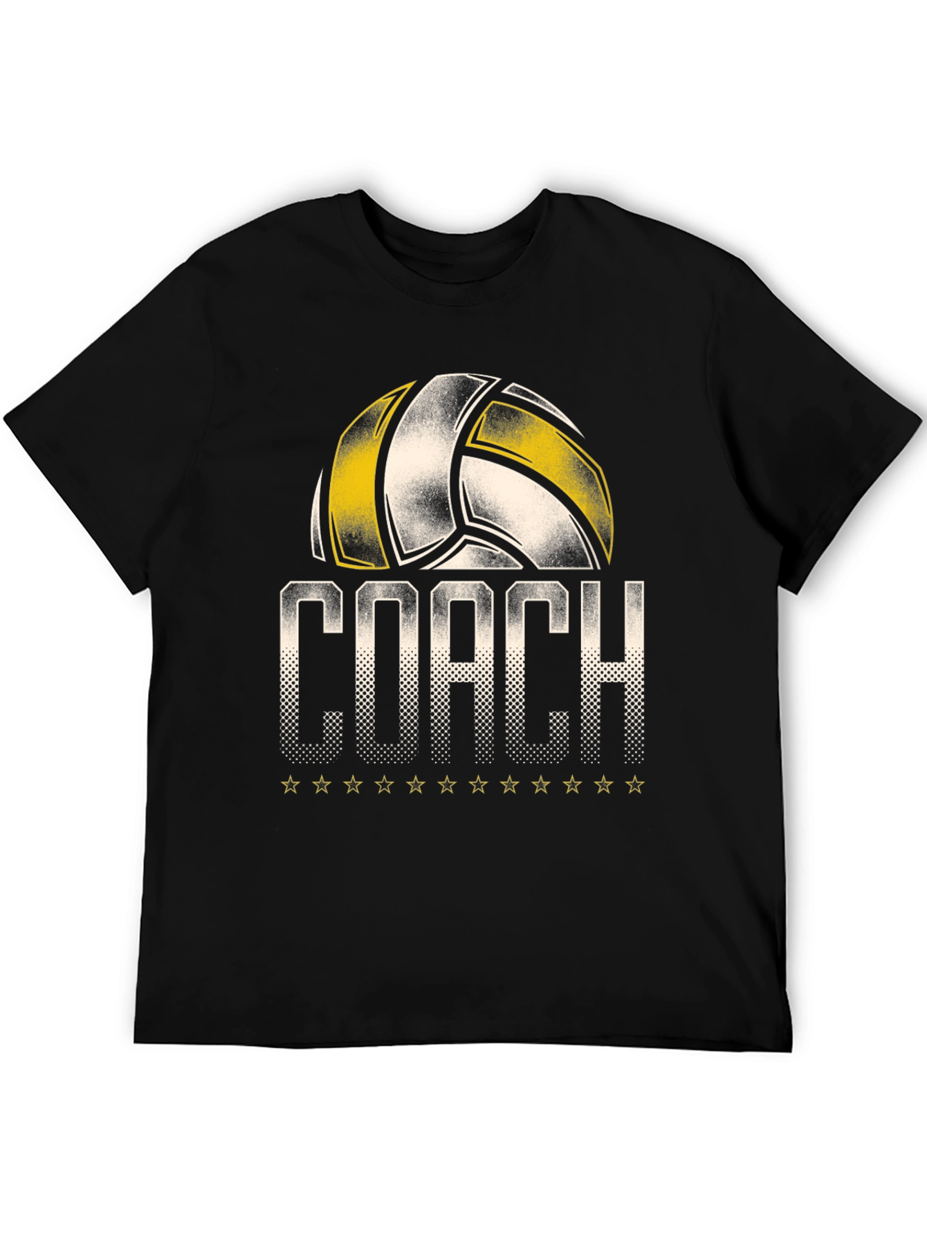Volleyball Coach Graphic T-Shirt