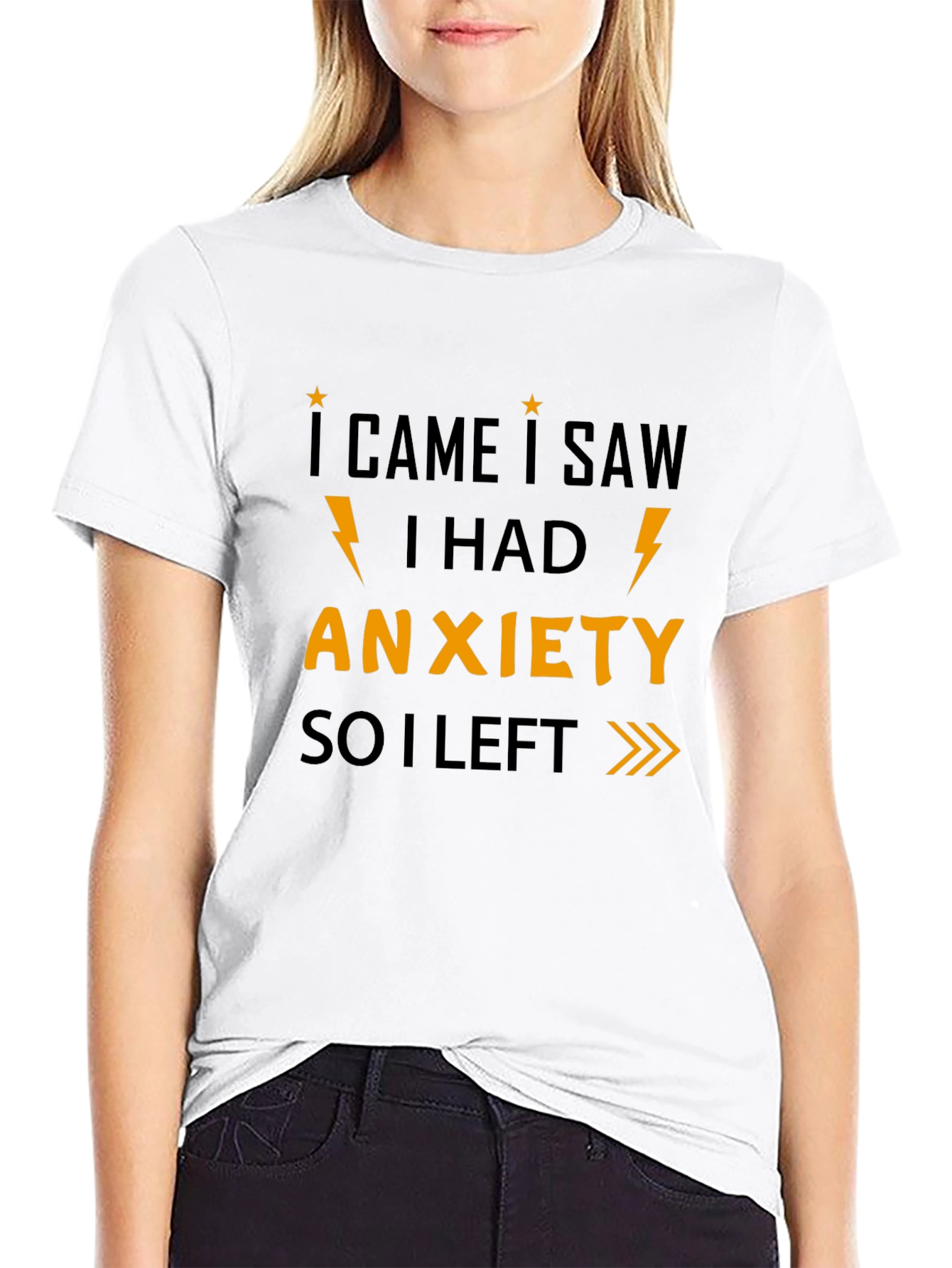 I Came I Saw I Had Anxiety Graphic Tee