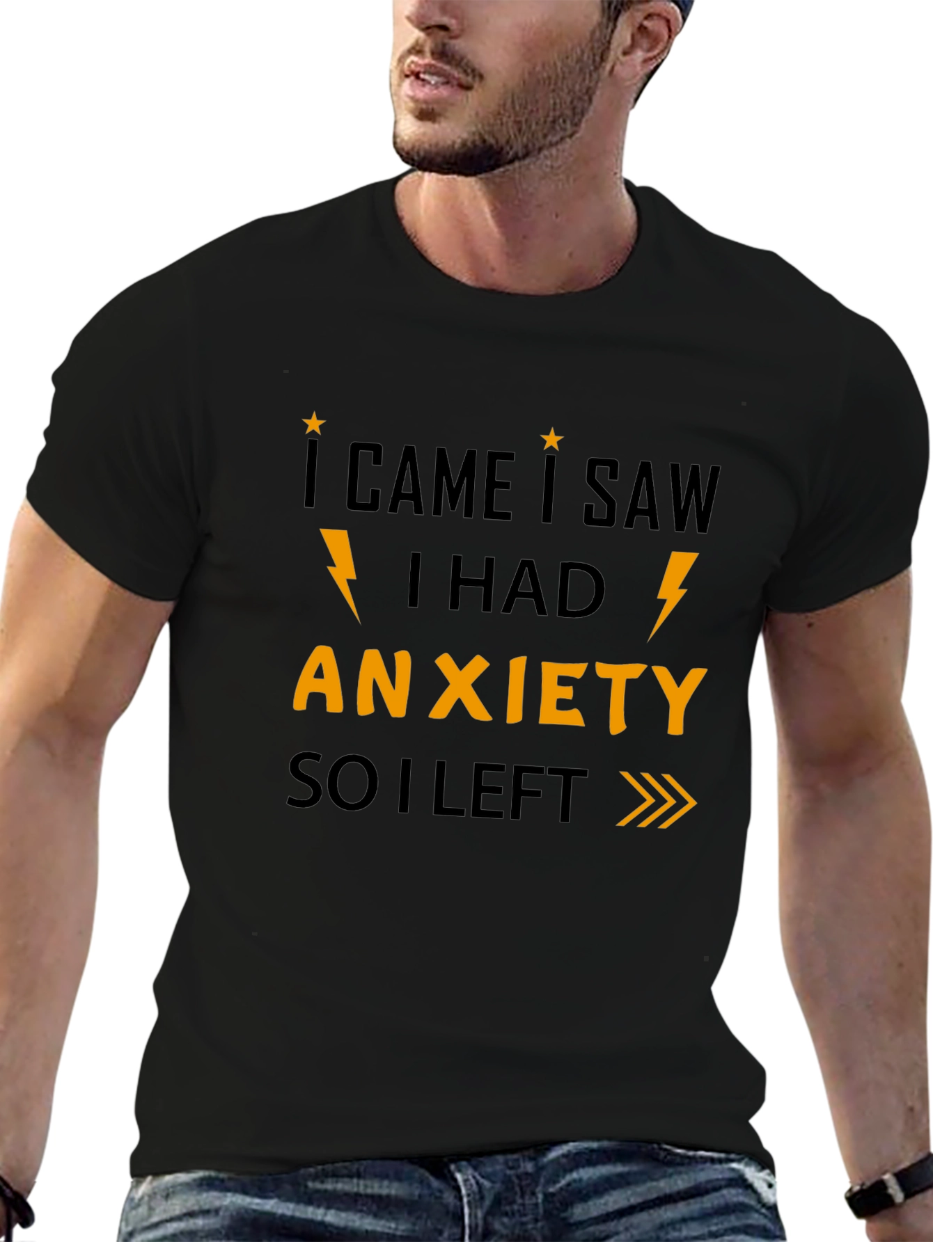 I Came I Saw I Had Anxiety Graphic Tee