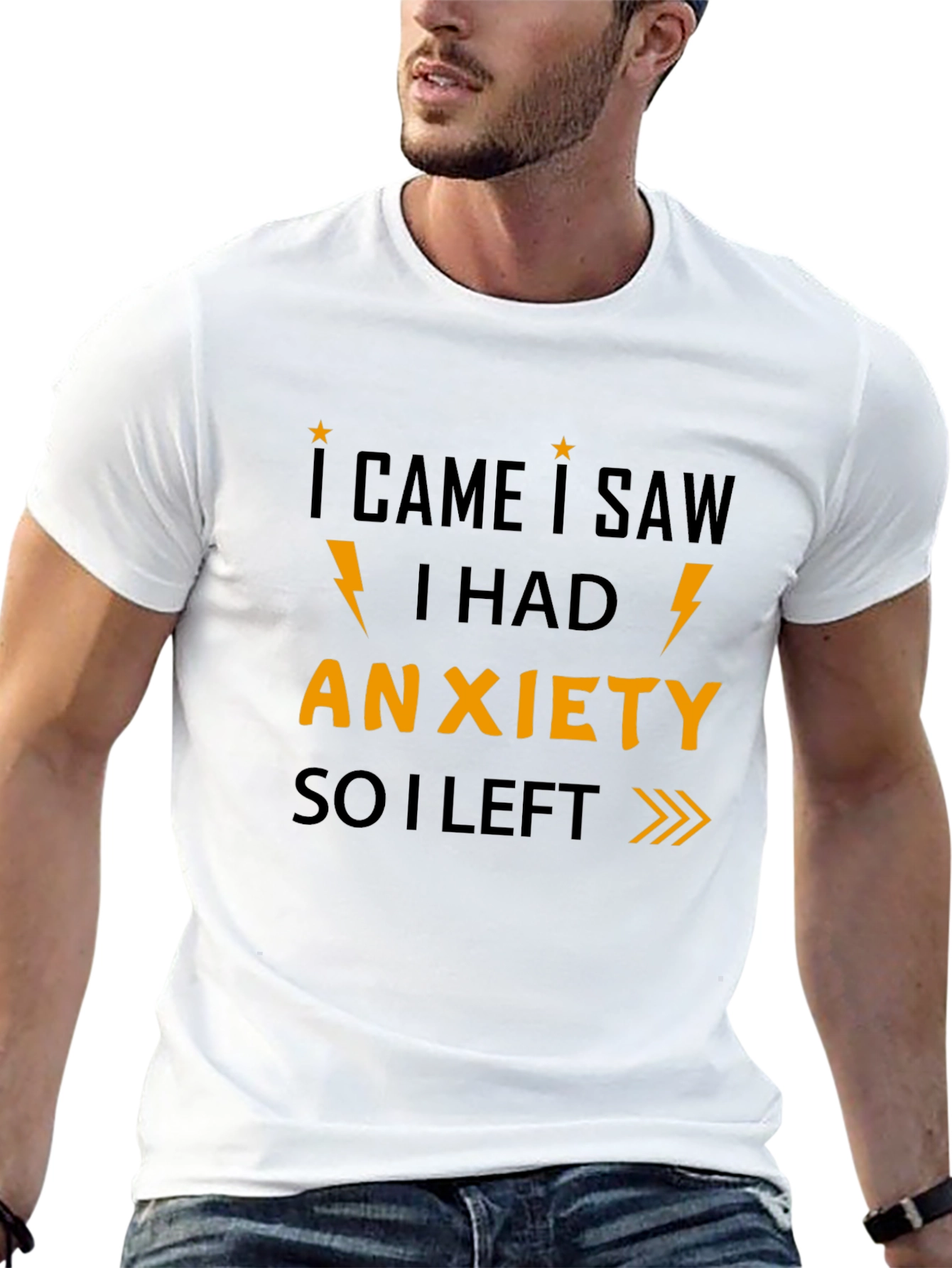 I Came I Saw I Had Anxiety Graphic Tee