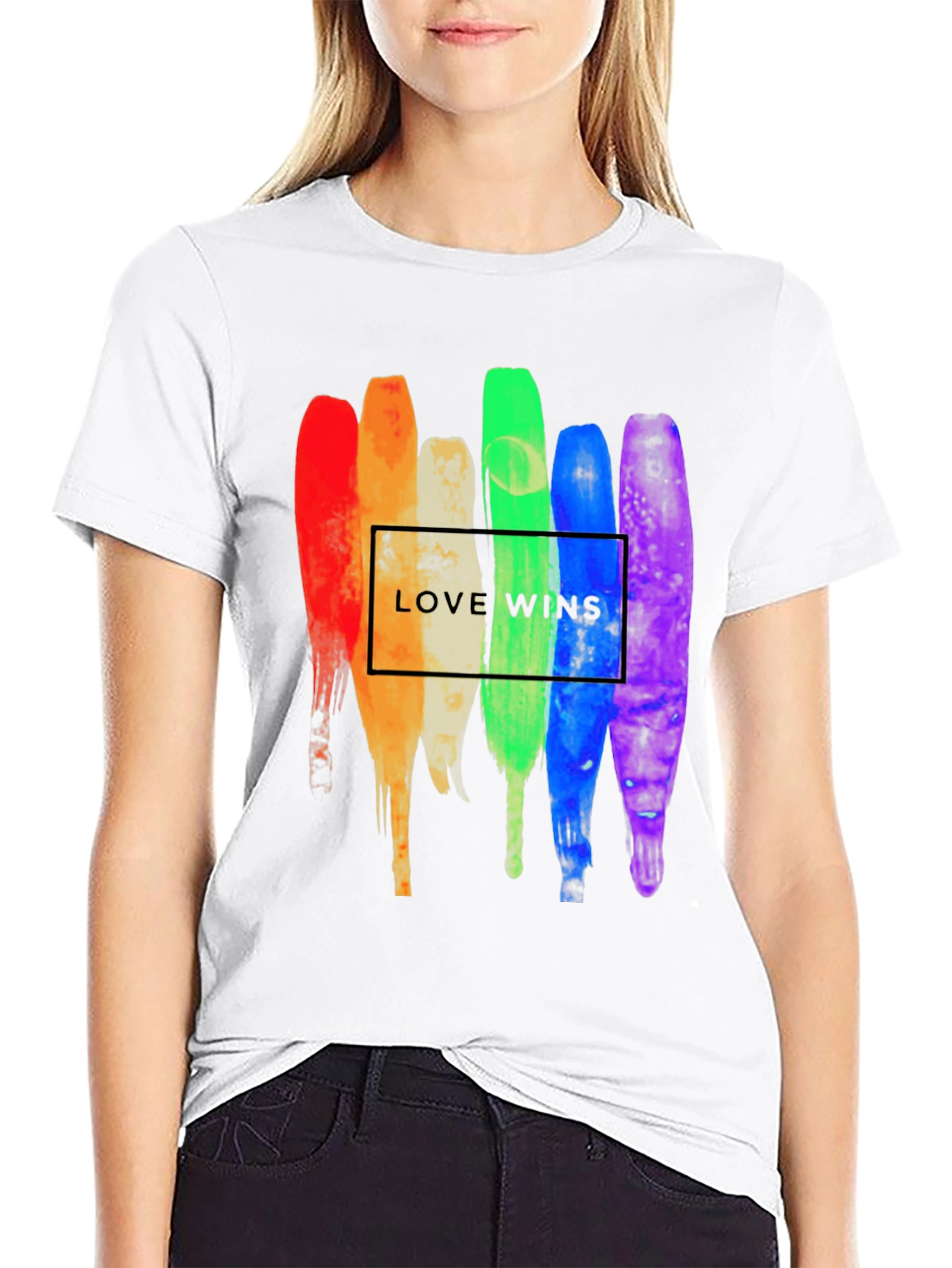 Love Wins Rainbow Pride T-Shirt