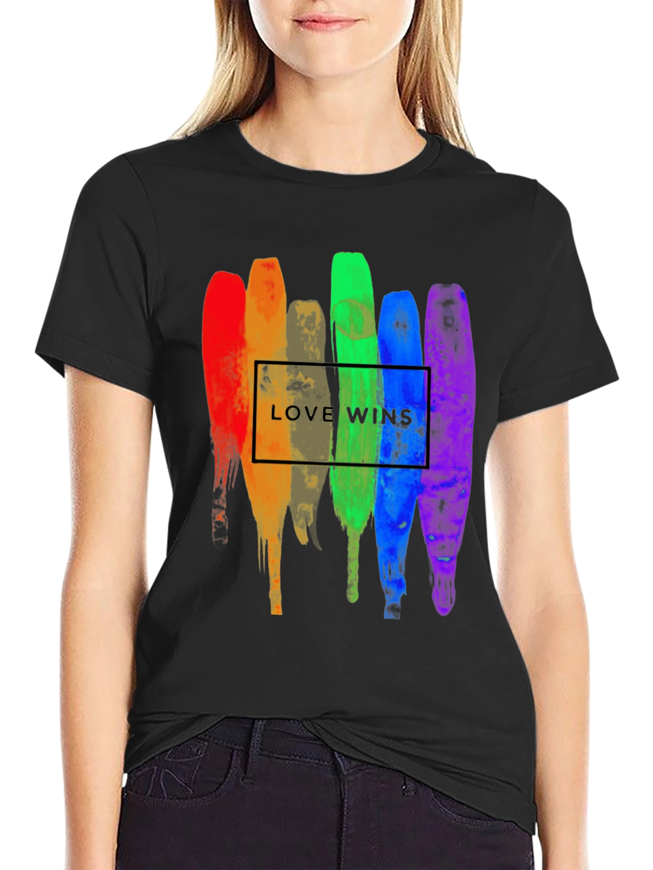 Love Wins Rainbow Pride T-Shirt