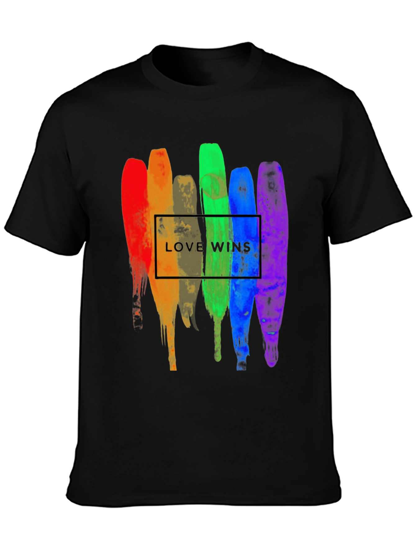 Love Wins Rainbow Pride T-Shirt
