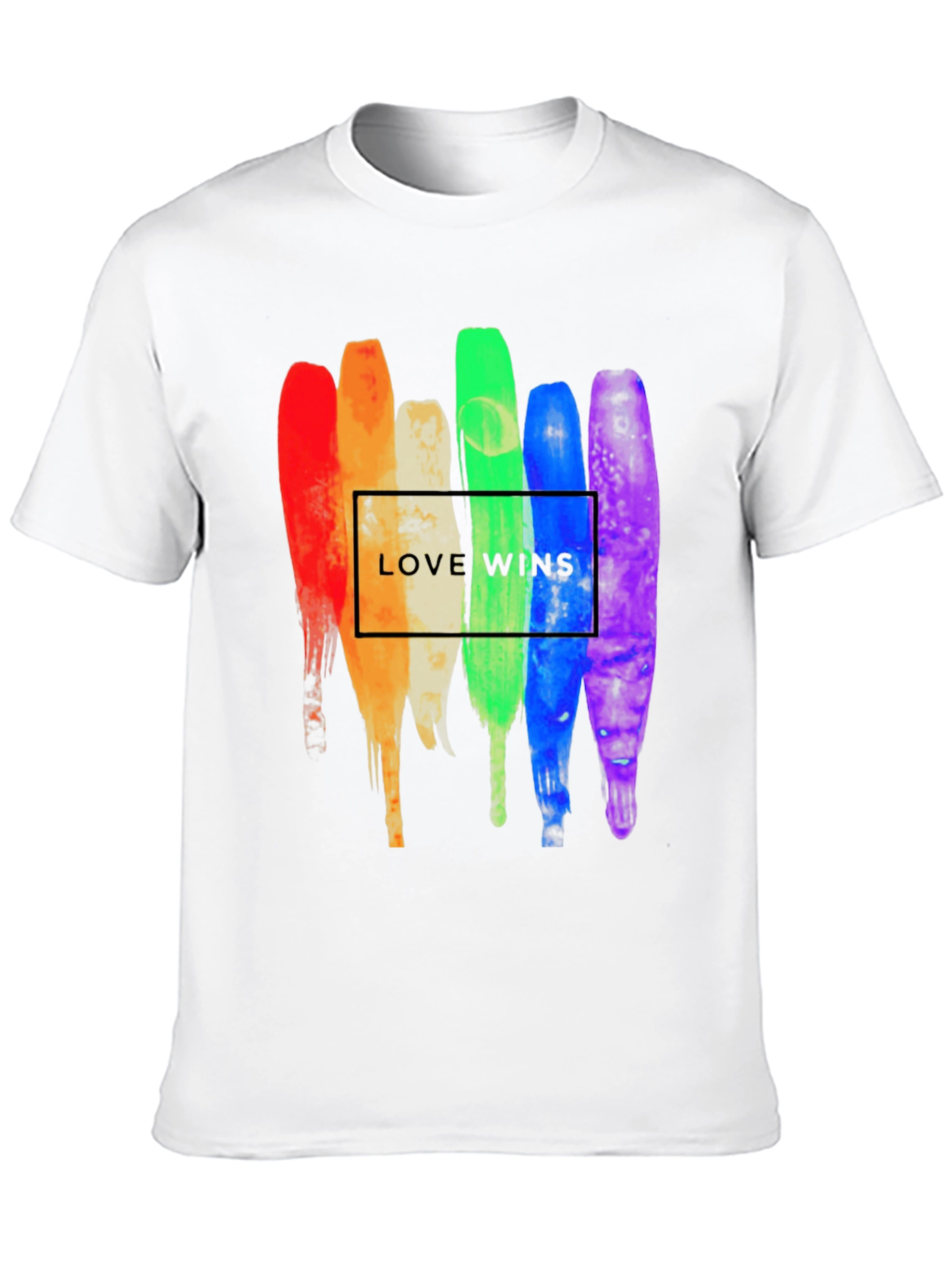 Love Wins Rainbow Pride T-Shirt