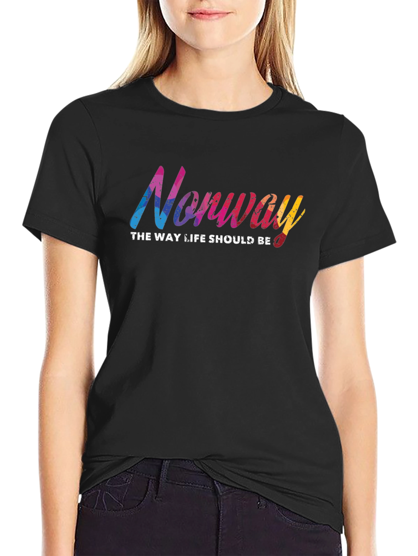 Norway T-Shirt: The Way Life Should Be