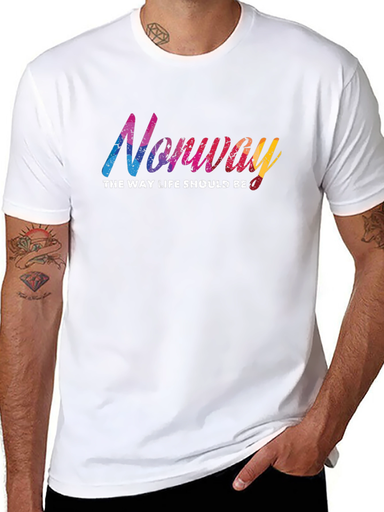 Norway T-Shirt: The Way Life Should Be