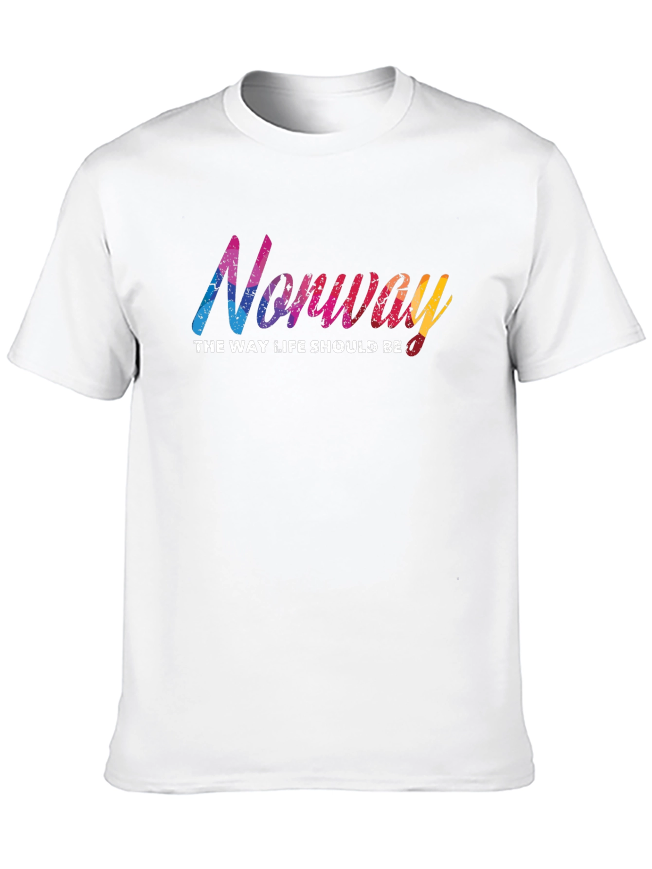 Norway T-Shirt: The Way Life Should Be