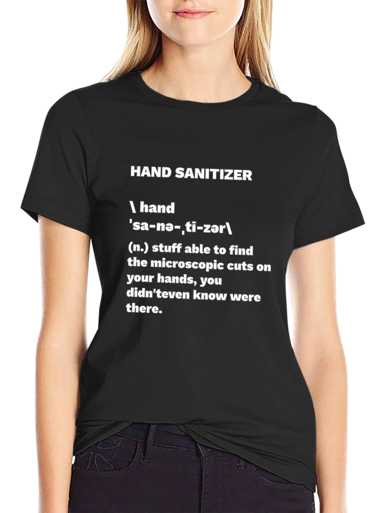 Humorous Hand Sanitizer Definition T-Shirt