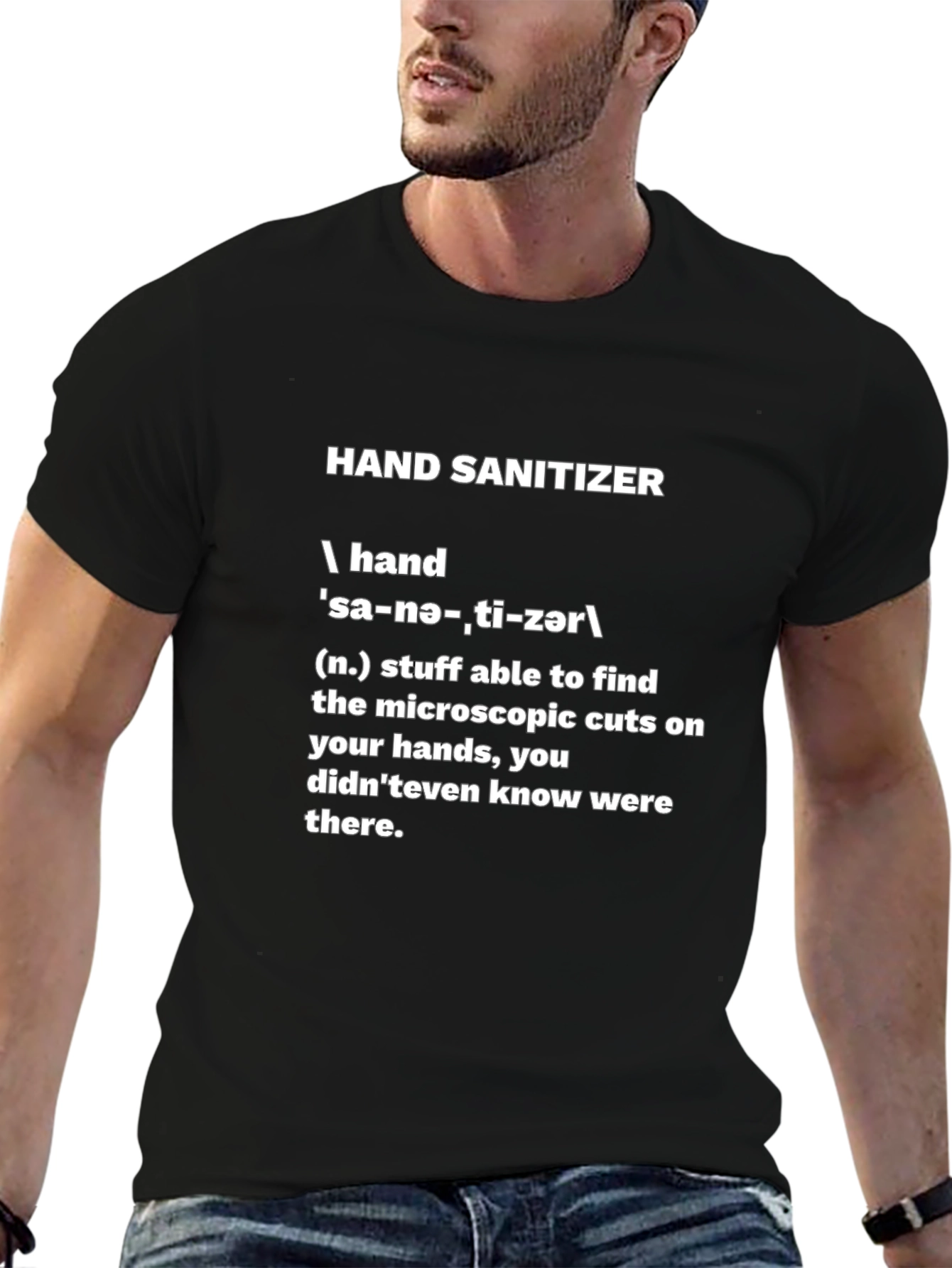 Humorous Hand Sanitizer Definition T-Shirt