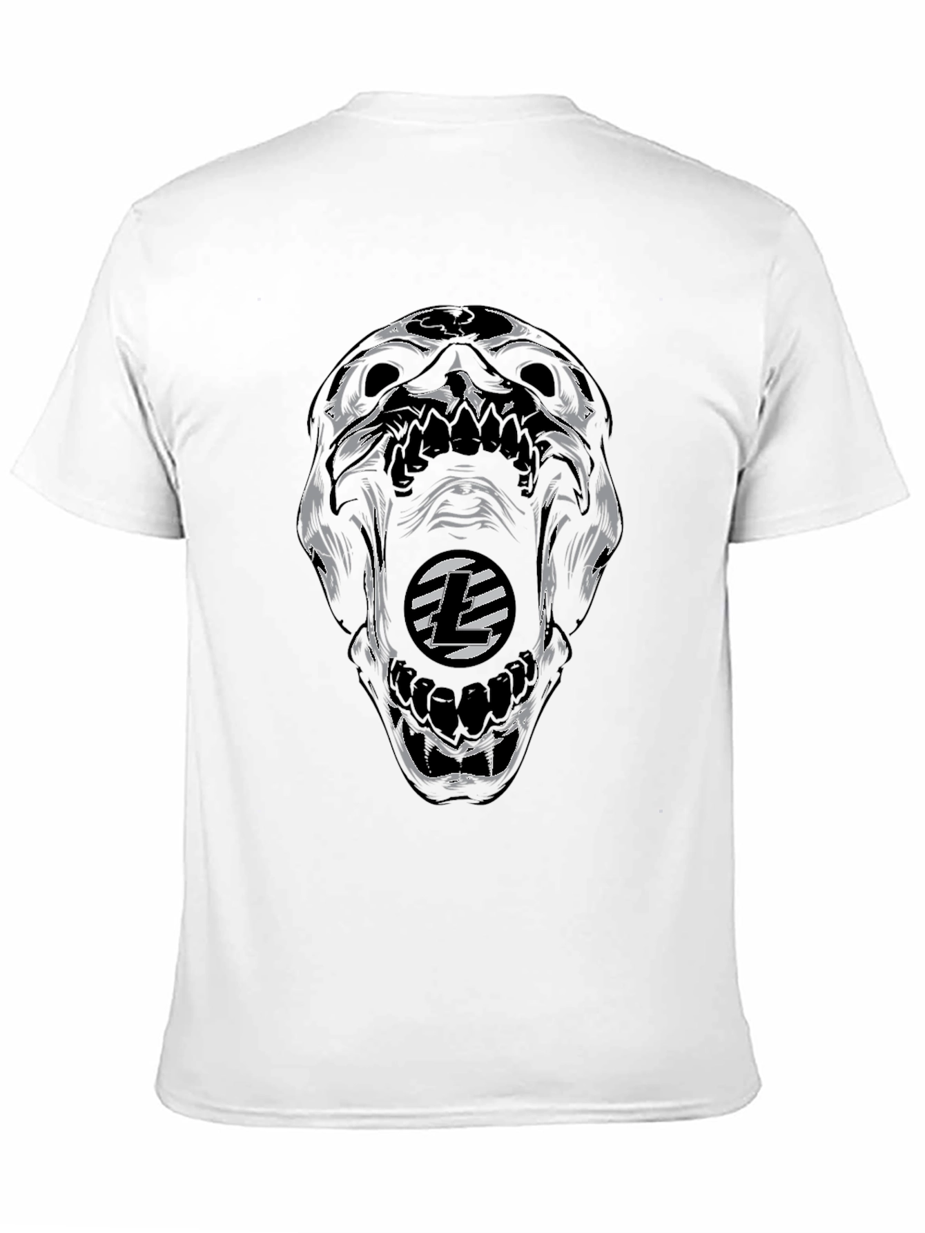 Skull Graphic Tee - Edgy Black T-Shirt