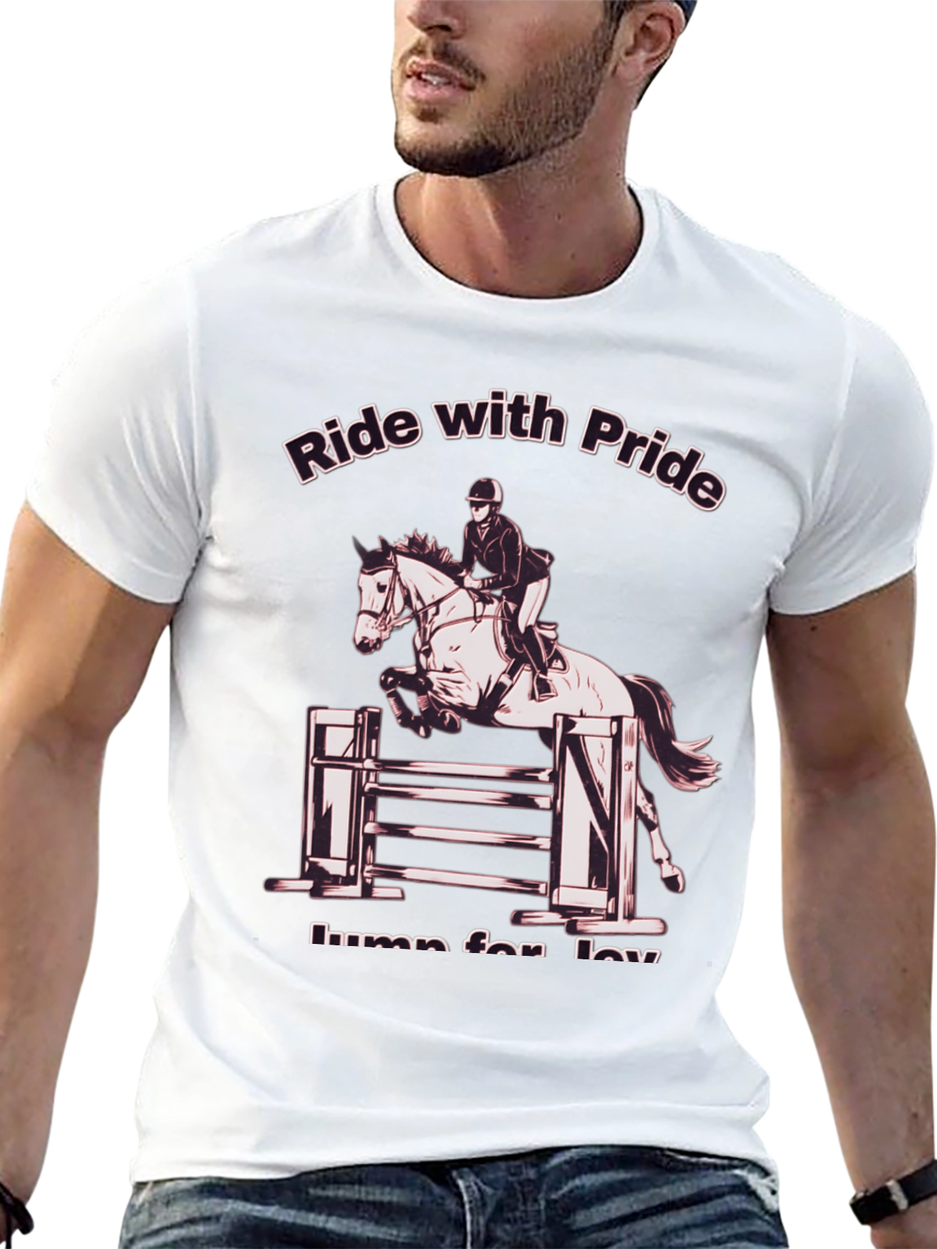 Equestrian Pride T-Shirt: Ride & Jump