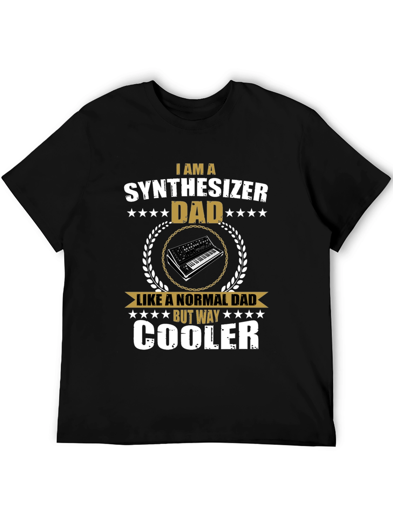 Synthesizer Dad T-Shirt - Cool Musician Tee