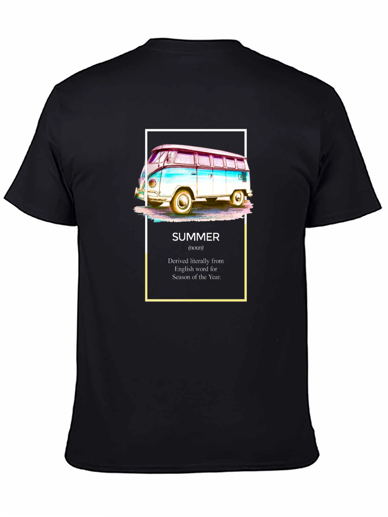 Summer Van T-Shirt - Retro Road Trip Vibes