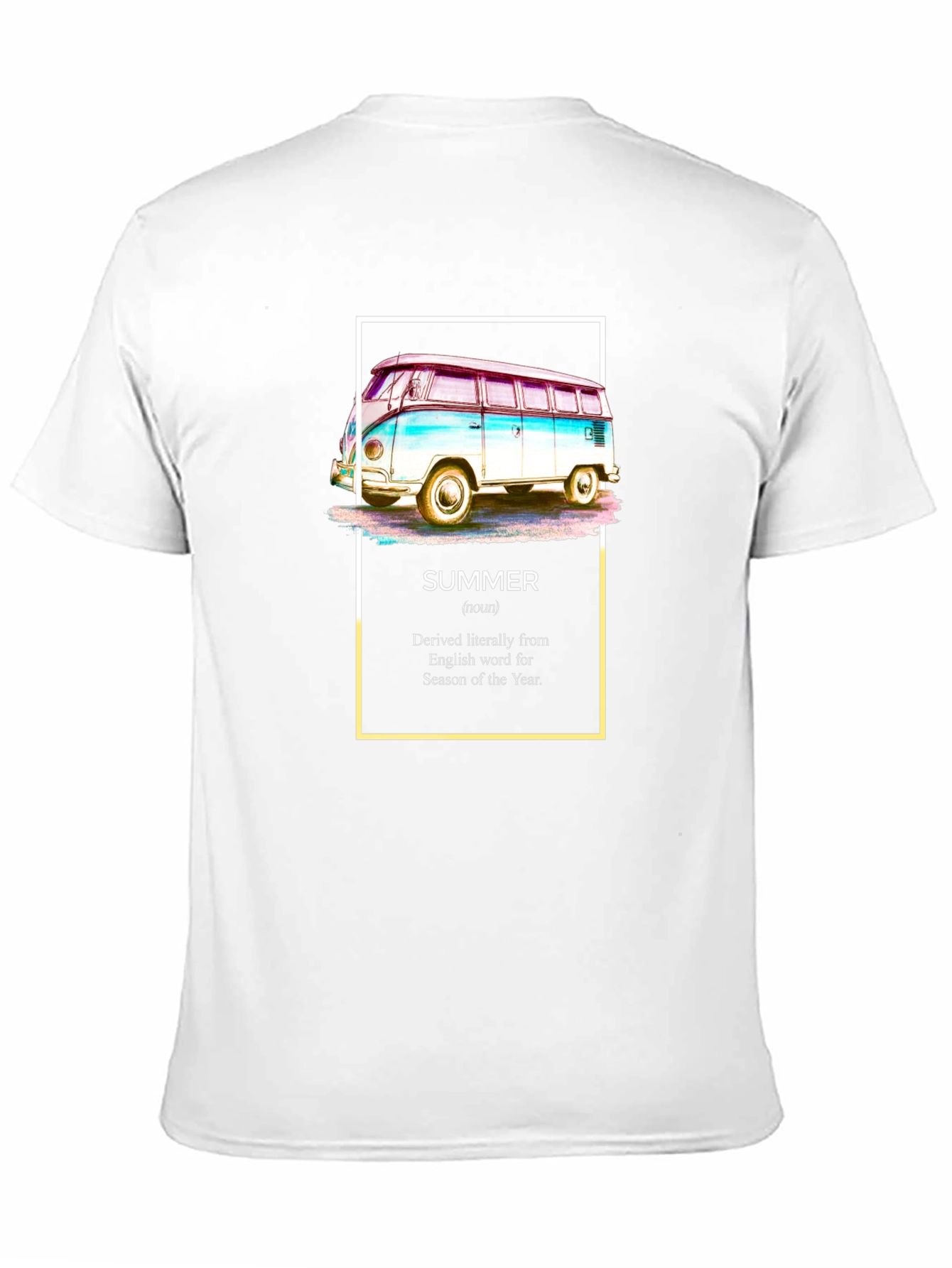 Summer Van T-Shirt - Retro Road Trip Vibes