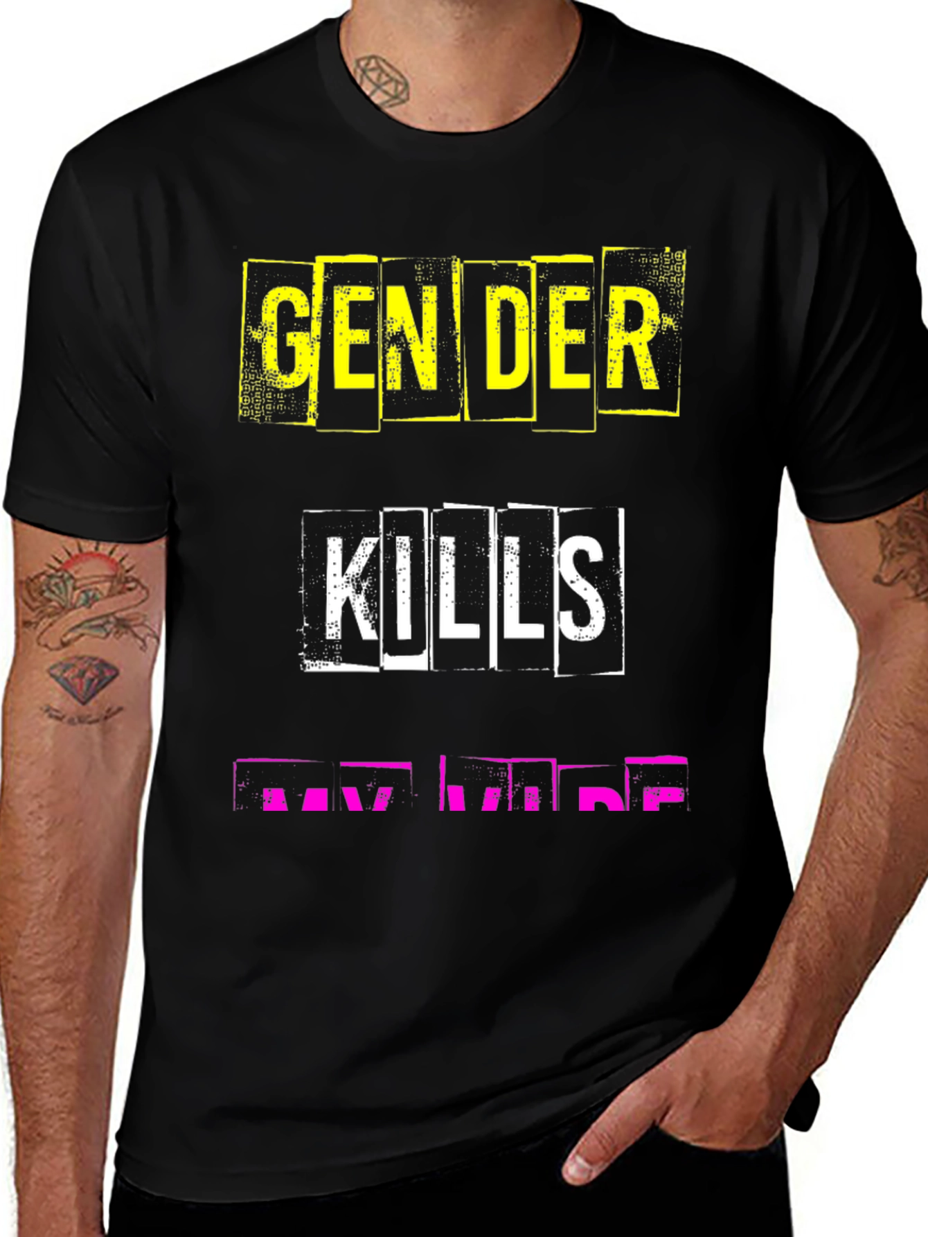 Gender Kills My Vibe Graphic Tee